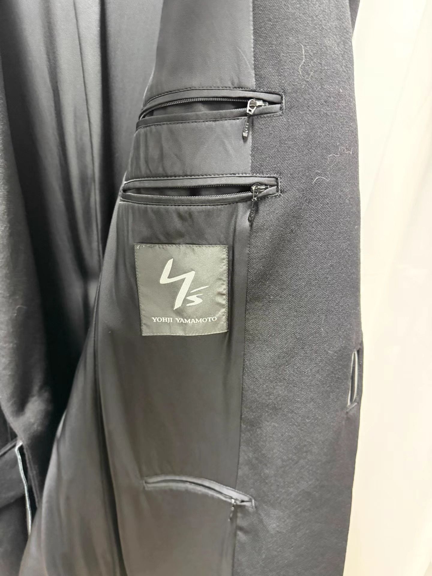 Yohji Yamamoto Yohji Yamamoto Y's 05AW Leather Wool Coat K20 Size US XL / EU 56 / 4 - 7 Thumbnail