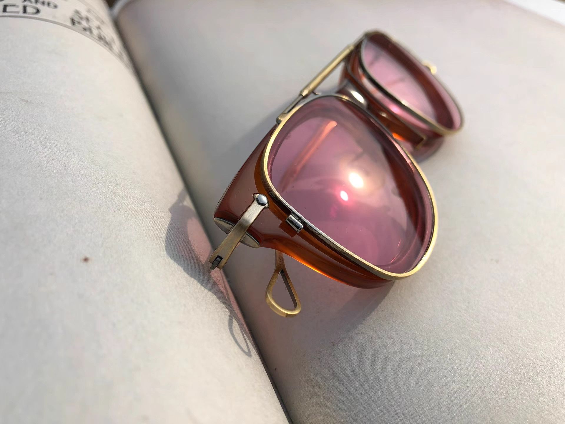 Takahiromiyashita The Soloist. TAKAHIROMIYASHITA THE SOLOIST sunglasses Size ONE SIZE - 3 Thumbnail