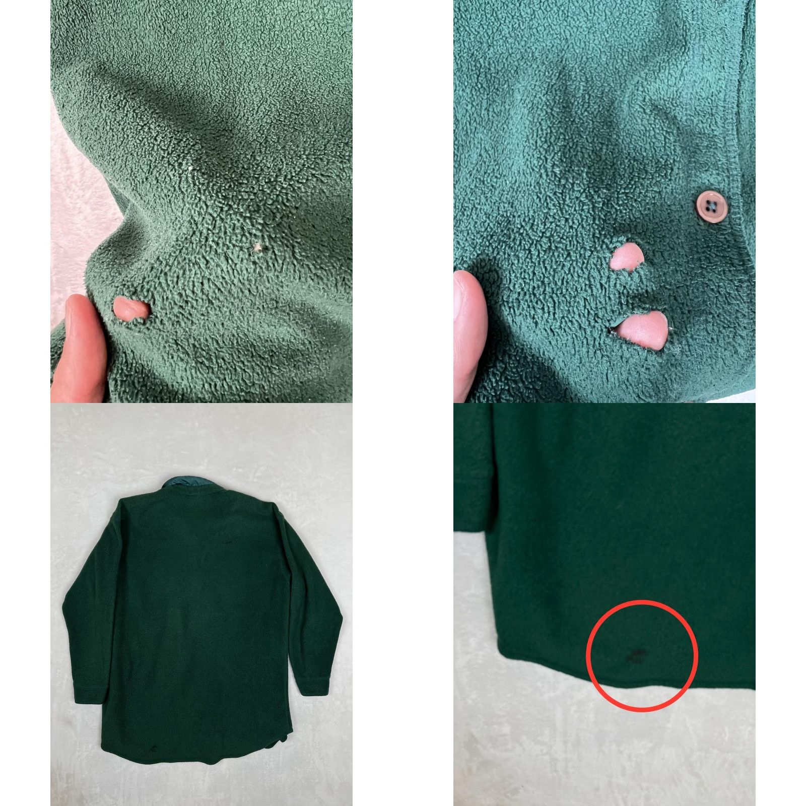 Vintage VINTAGE Disneyland Shirt Mens XL Green Fleece Long Sleeve Button Front Tigger Embroidered Pocket Disney World Winter Casual Mens Shirts Size US XL / EU 56 / 4 - 8 Thumbnail