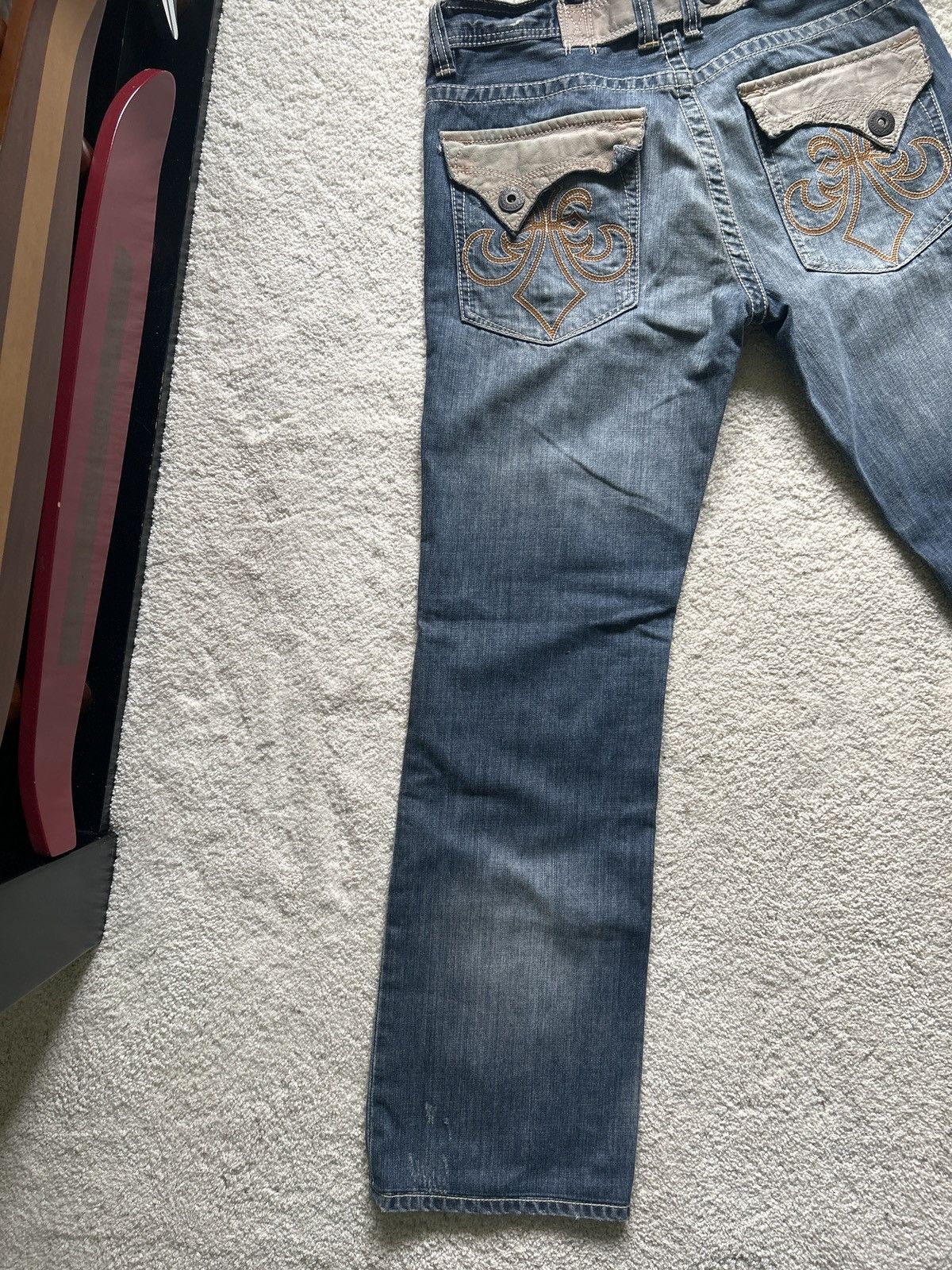 Affliction Black Label Cooper Boot Cut Affliction jeans Size US 34 / EU 50 - 7 Thumbnail