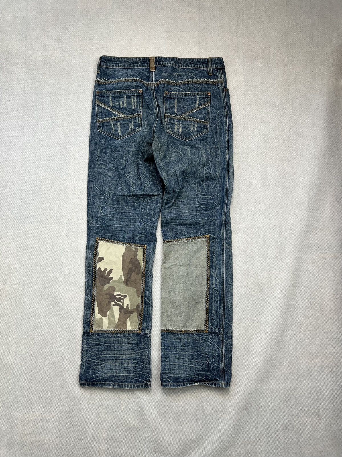 Japanese Brand × Vintage Pants Clockhouse Vintage Y2K Janap Hip Hop Rap Size US 34 / EU 50 - 2 Thumbnail