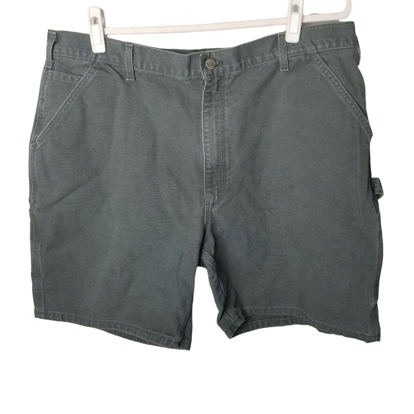 Carhartt Carhartt Mens Carpenter Shorts Workwear Utility Canvas Sz 42 Size US 42 / EU 58 - 1 Thumbnail