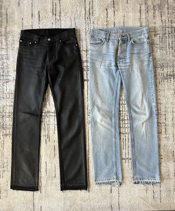 Helmut Lang Bundle deal: SS98 Painters & Wax Coated Denim | Grailed