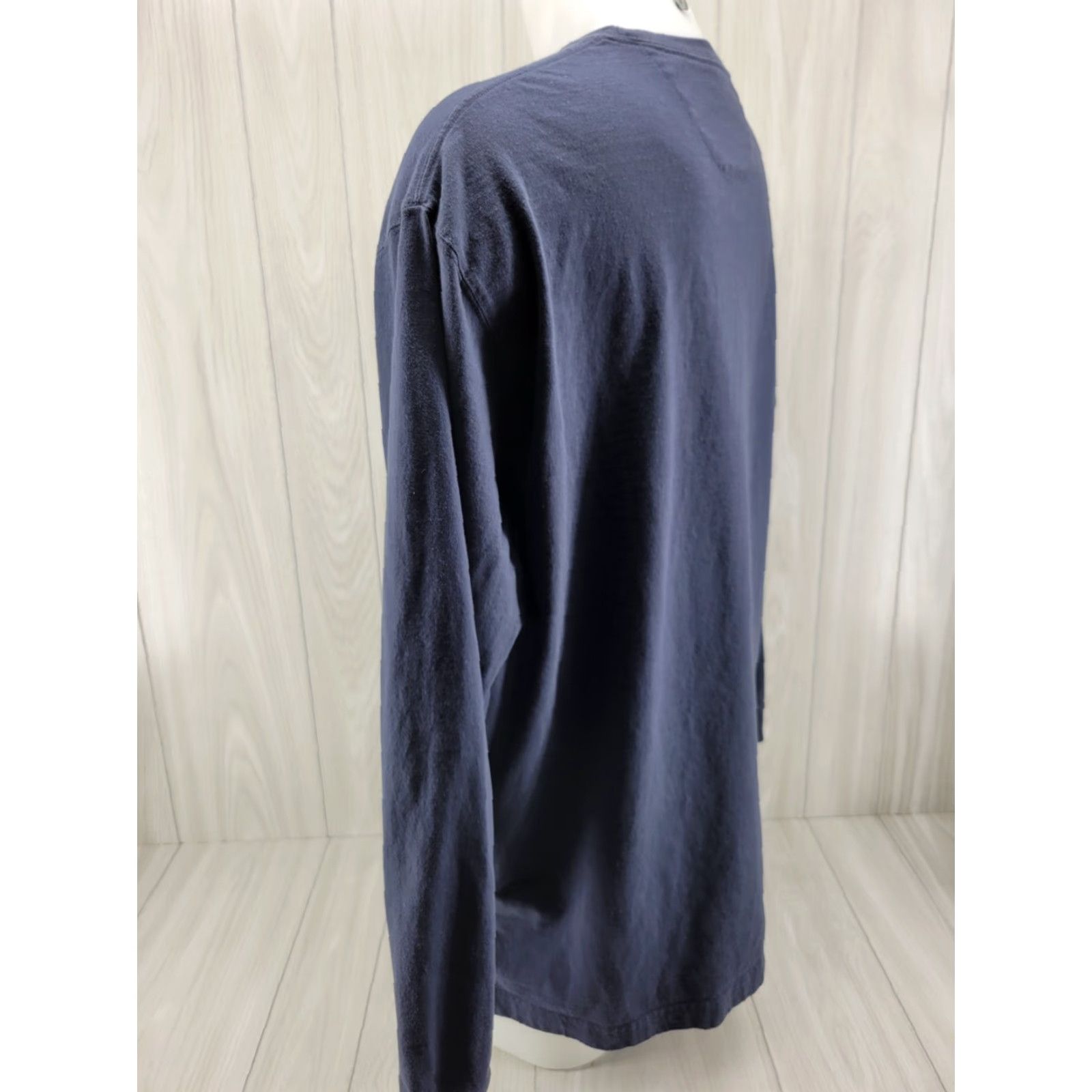 Logo 7 Duluth Logo Mens Blue XL Longtail T Cotton T-shirt Long Sleeve Shirt Size US XL / EU 56 / 4 - 7 Thumbnail
