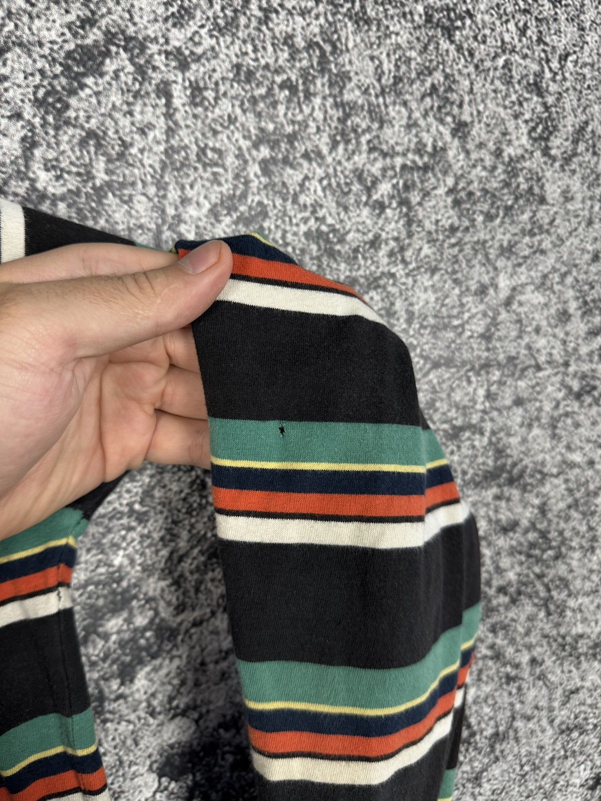 Guess Vintage Guess Striped Light Sweatshirt Premium Cotton Size US S / EU 44-46 / 1 - 19 Thumbnail