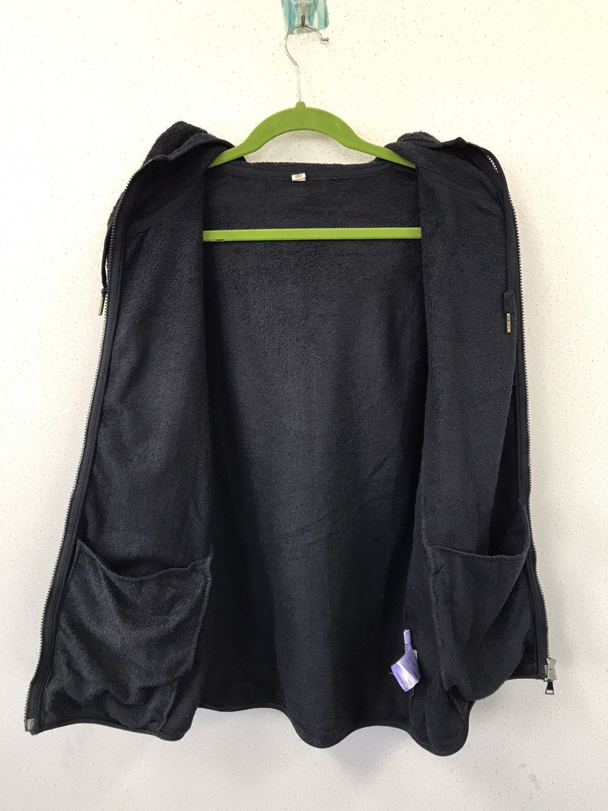 GU Uniqlo Fleece Hoodie Jacket Size US L / EU 52-54 / 3 - 9 Thumbnail