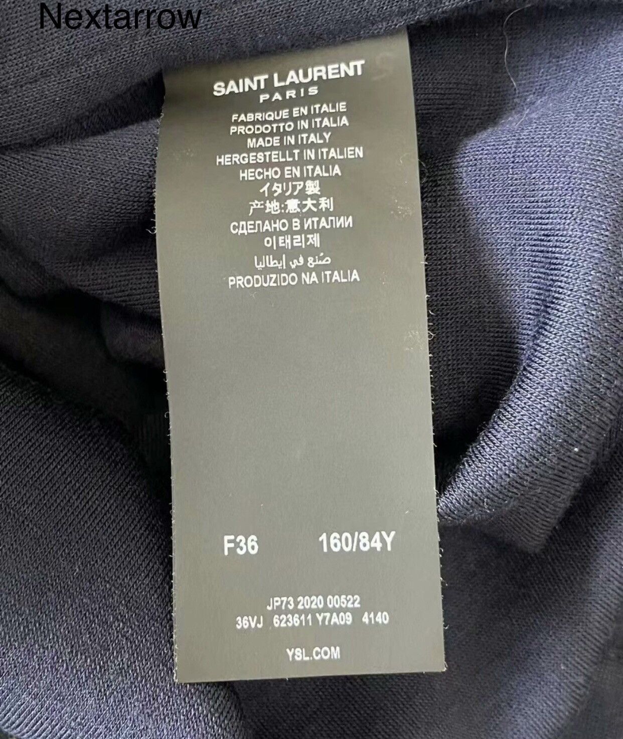 Saint Laurent Paris Saint Laurent Blue Gold Label Wool Jacket2412-Nextarrow Size US M / EU 48-50 / 2 - 2 Thumbnail