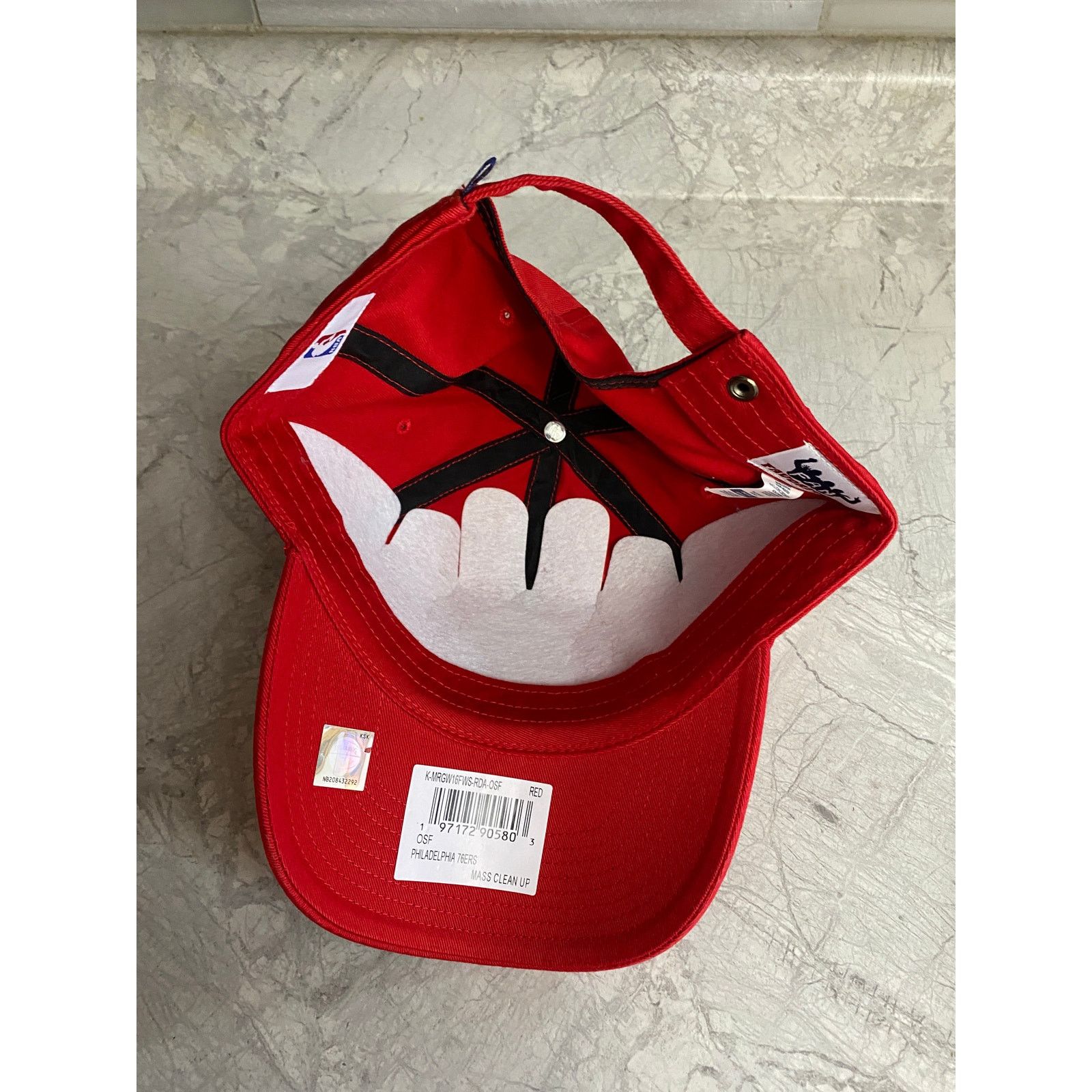 NBA NWT Philadelphia 76ers NBA Basketball Hat Size ONE SIZE - 6 Thumbnail