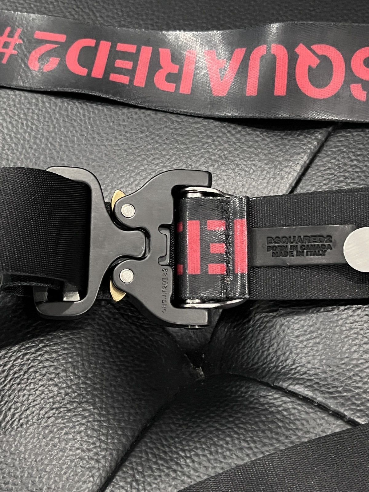 Dsquared2 Dsquared2 2018 Logo Belt with AustriAlpin Cobra Buckle Size ONE SIZE - 7 Thumbnail