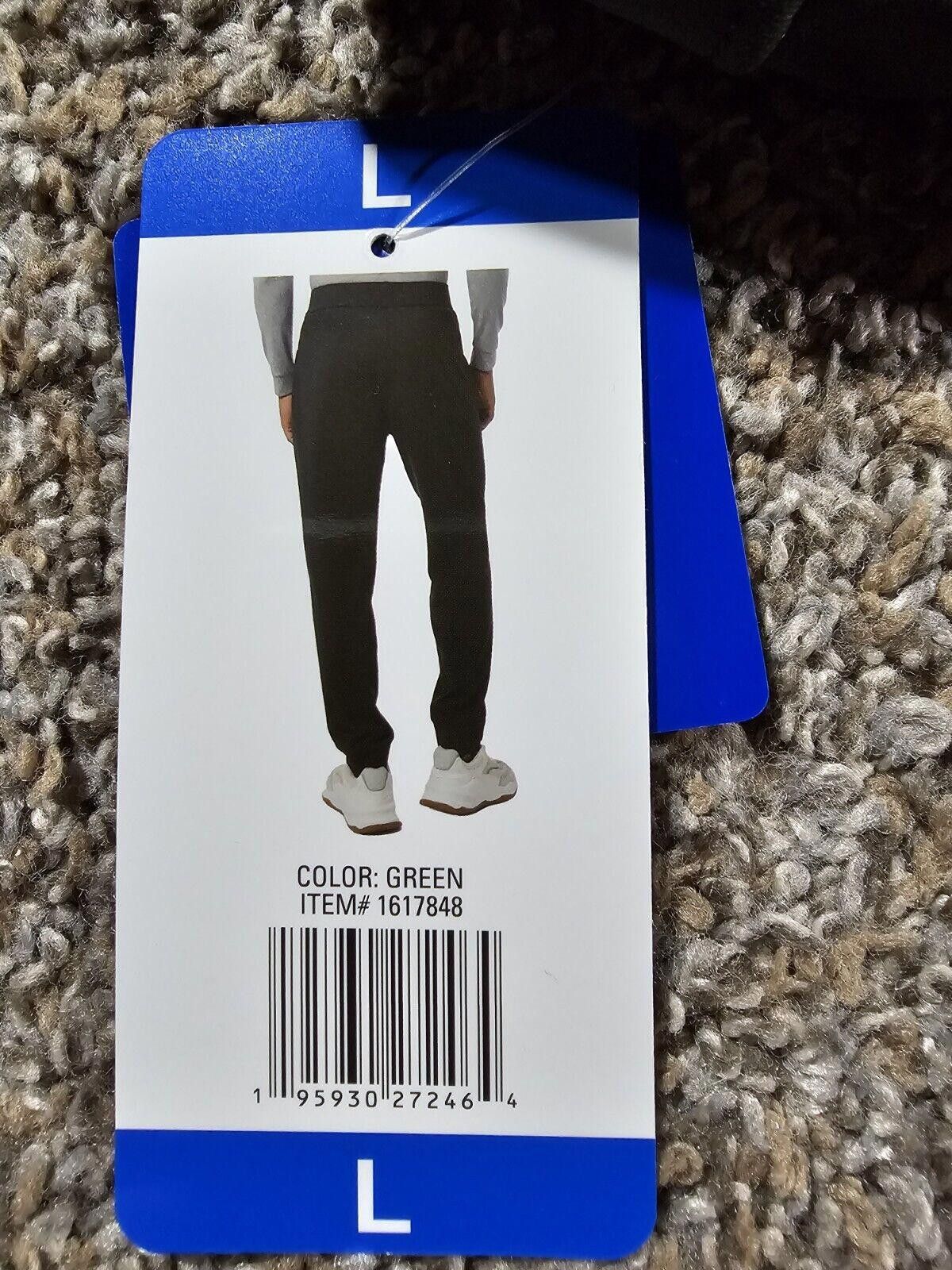 Designer 32⁰ Degrees Heat Performance Jogger Pants Green LARGE NWT Size US 34 / EU 50 - 2 Thumbnail