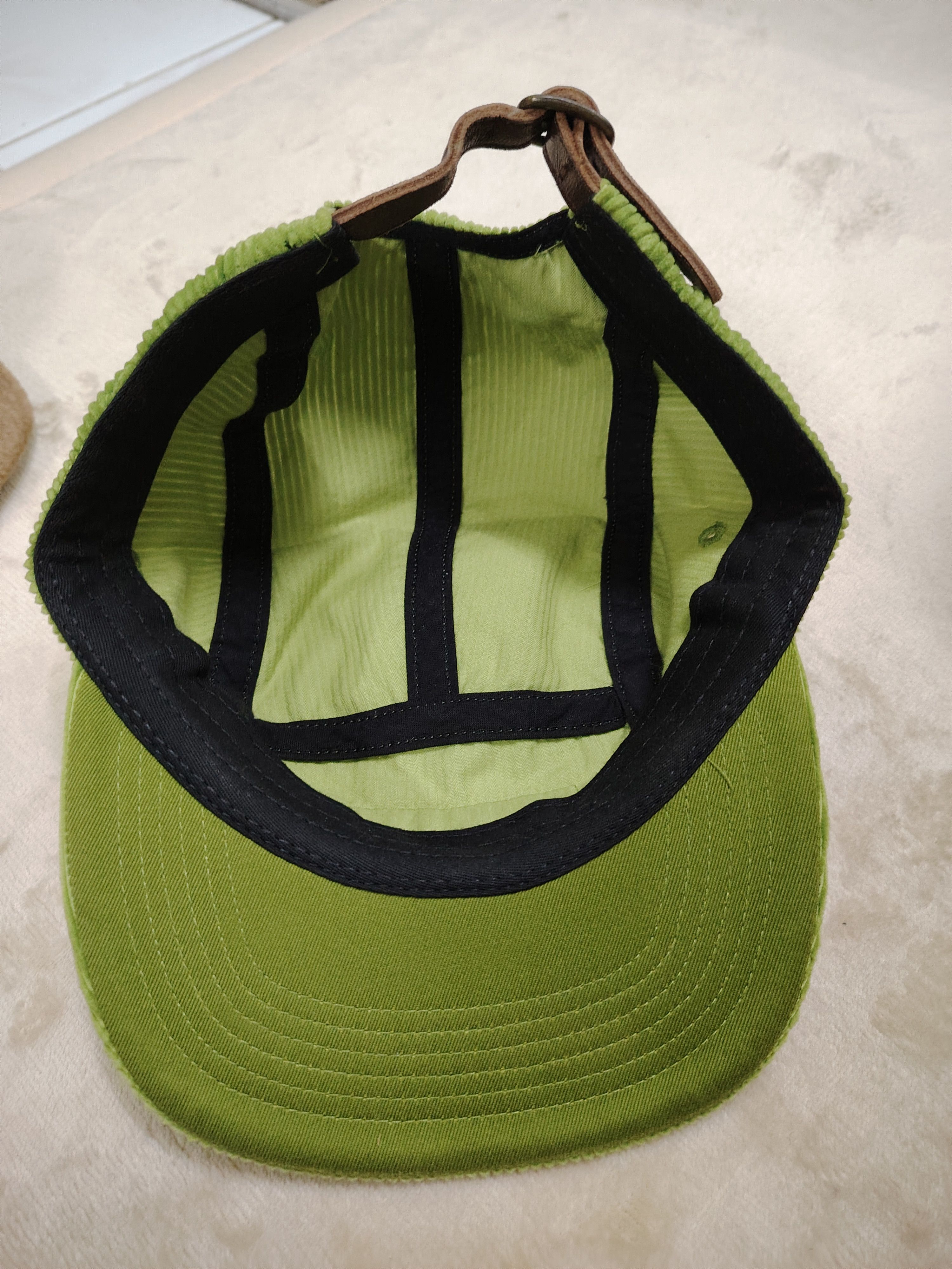 Supreme Supreme Green Corduroy 5 Panel Hat Cap Size ONE SIZE - 6 Thumbnail