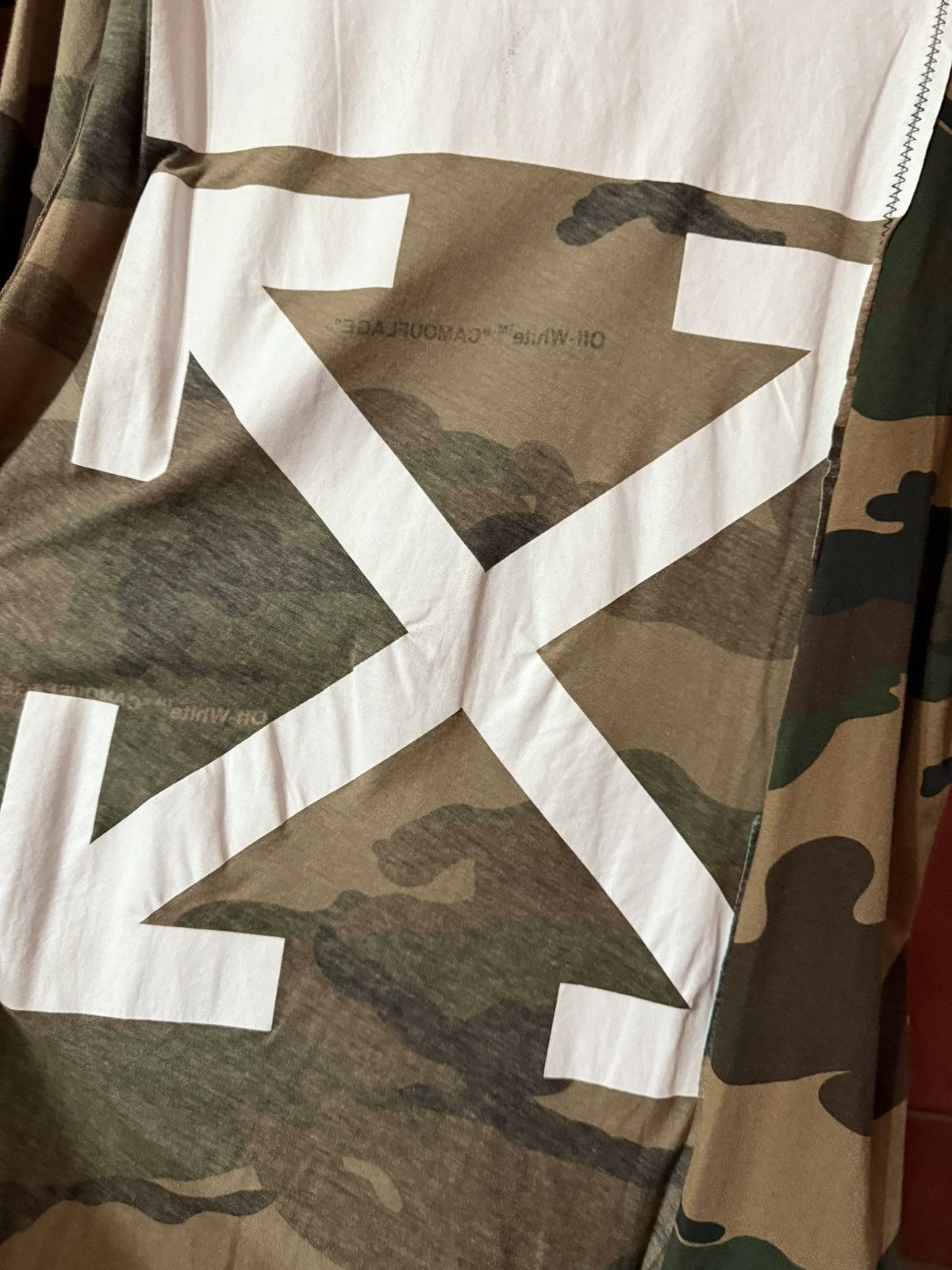 Off-White Off-White Camoflage Tee Size Medium Size US M / EU 48-50 / 2 - 5 Thumbnail