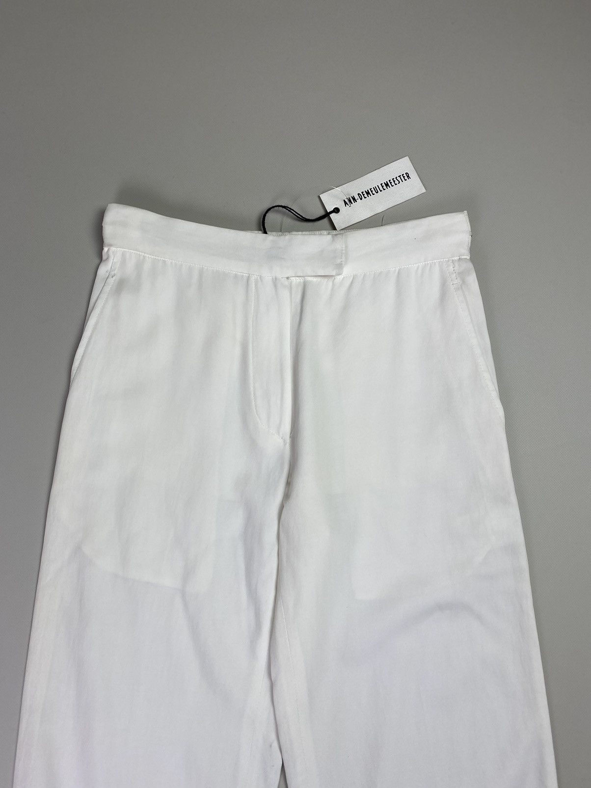 Ann Demeulemeester Ann Demeulemeester ladies wide leg dress pants trousers Size 24" / US 00 / IT 34 - 10 Thumbnail