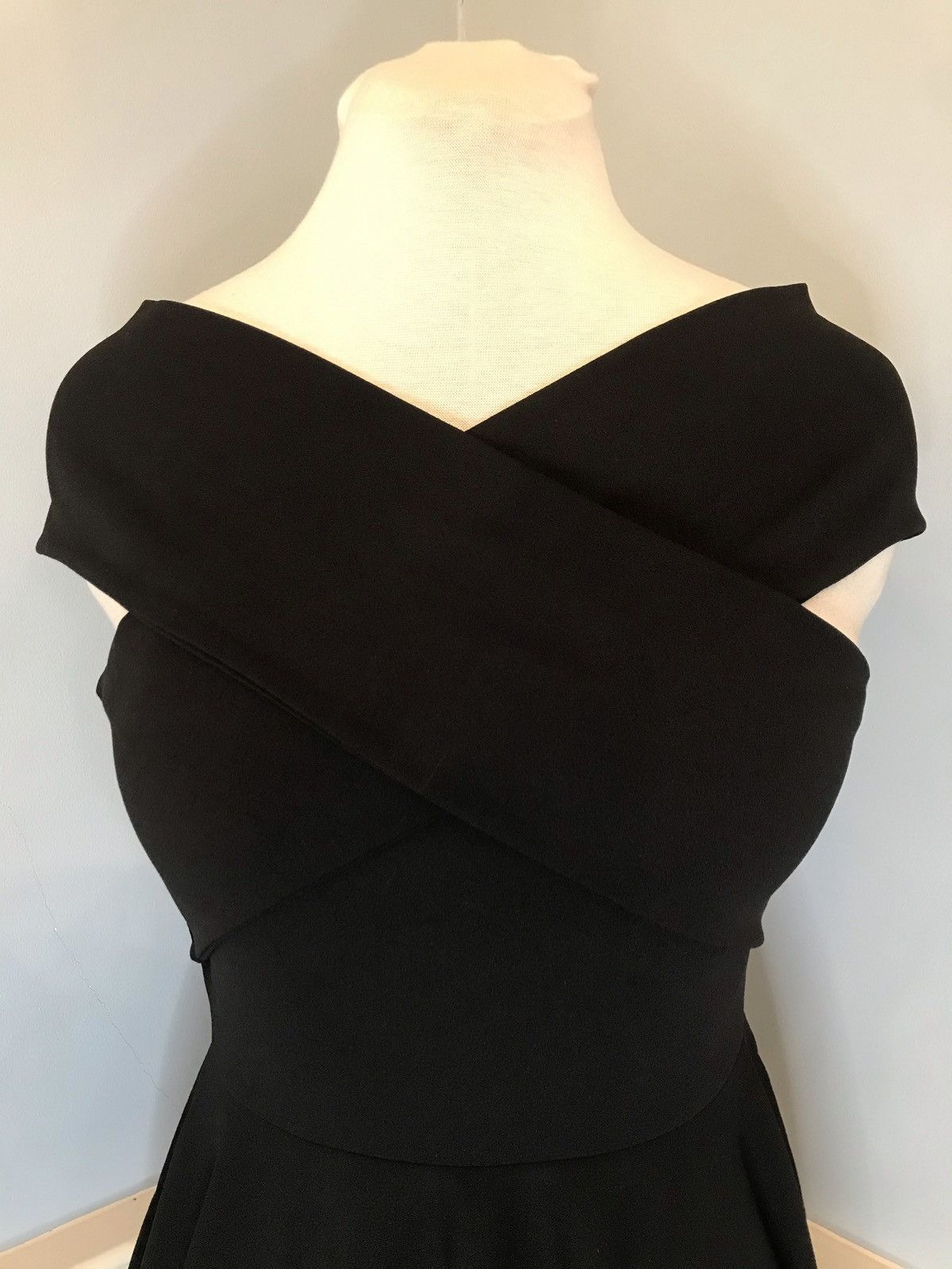 Other NWT Black Quiz Midi Dress Handkerchief Hem Sz 6 Size M / US 6-8 / IT 42-44 - 4 Thumbnail