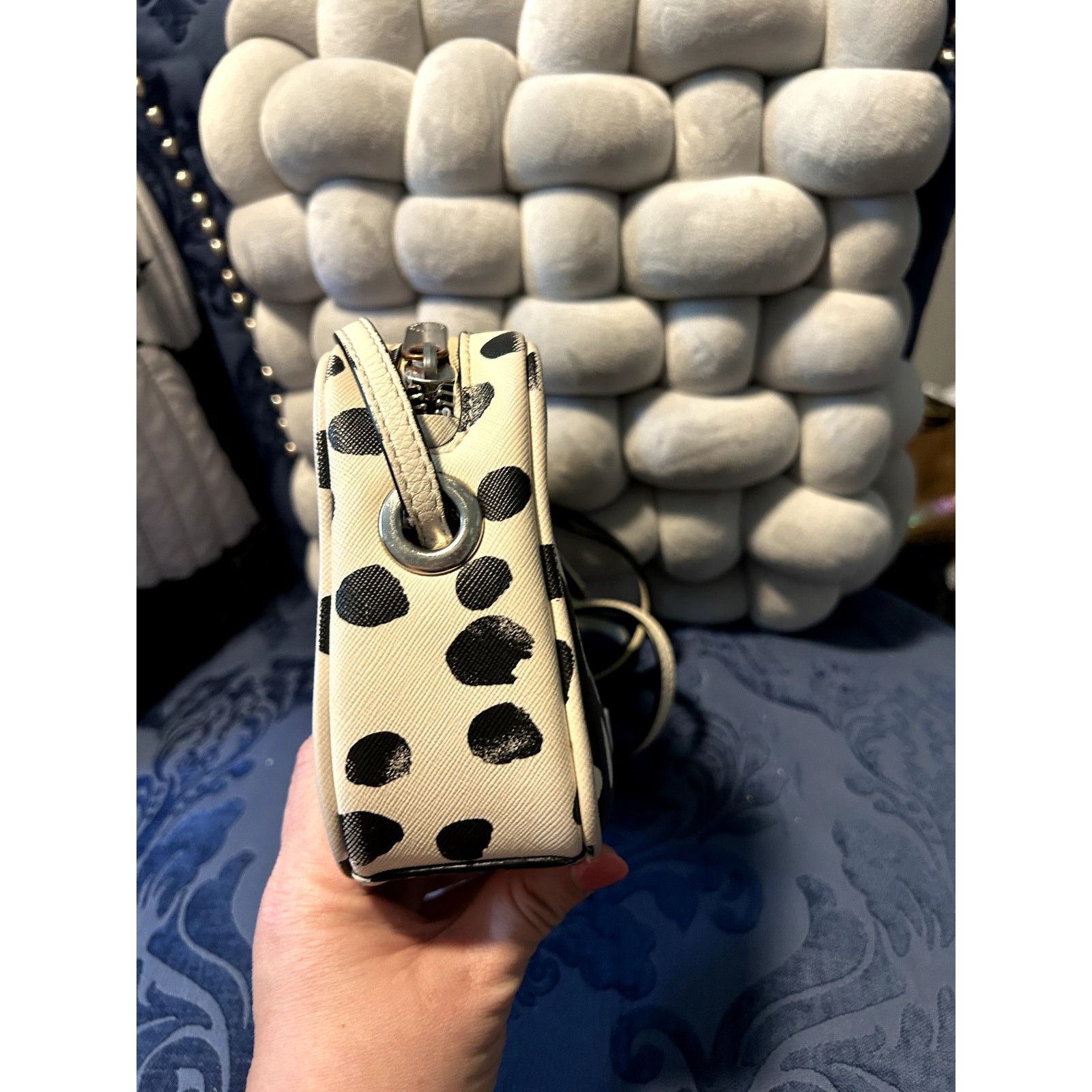 Marc by Marc Jacobs Marc by Marc Jacobs Black & White Polka Dot Camera Crossbody Size ONE SIZE - 11 Thumbnail
