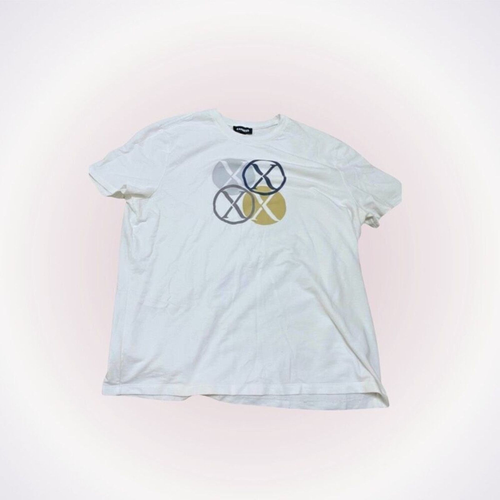 Express Express White Graphic T-Shirt | Sz XL Size US XL / EU 56 / 4 - 1 Thumbnail