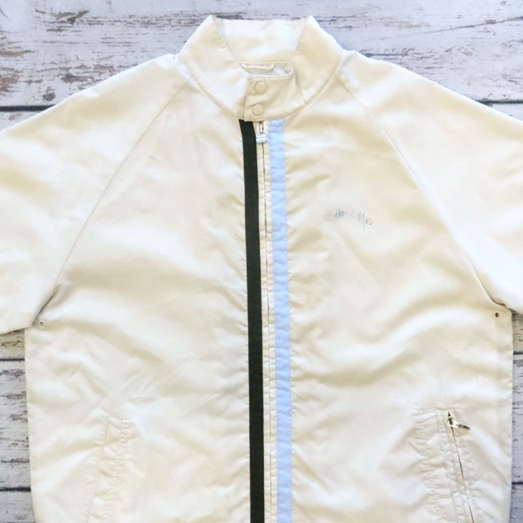 Vintage Vintage Stussy Windbreaker Jacket XL White Mens Size US XL / EU 56 / 4 - 2 Thumbnail