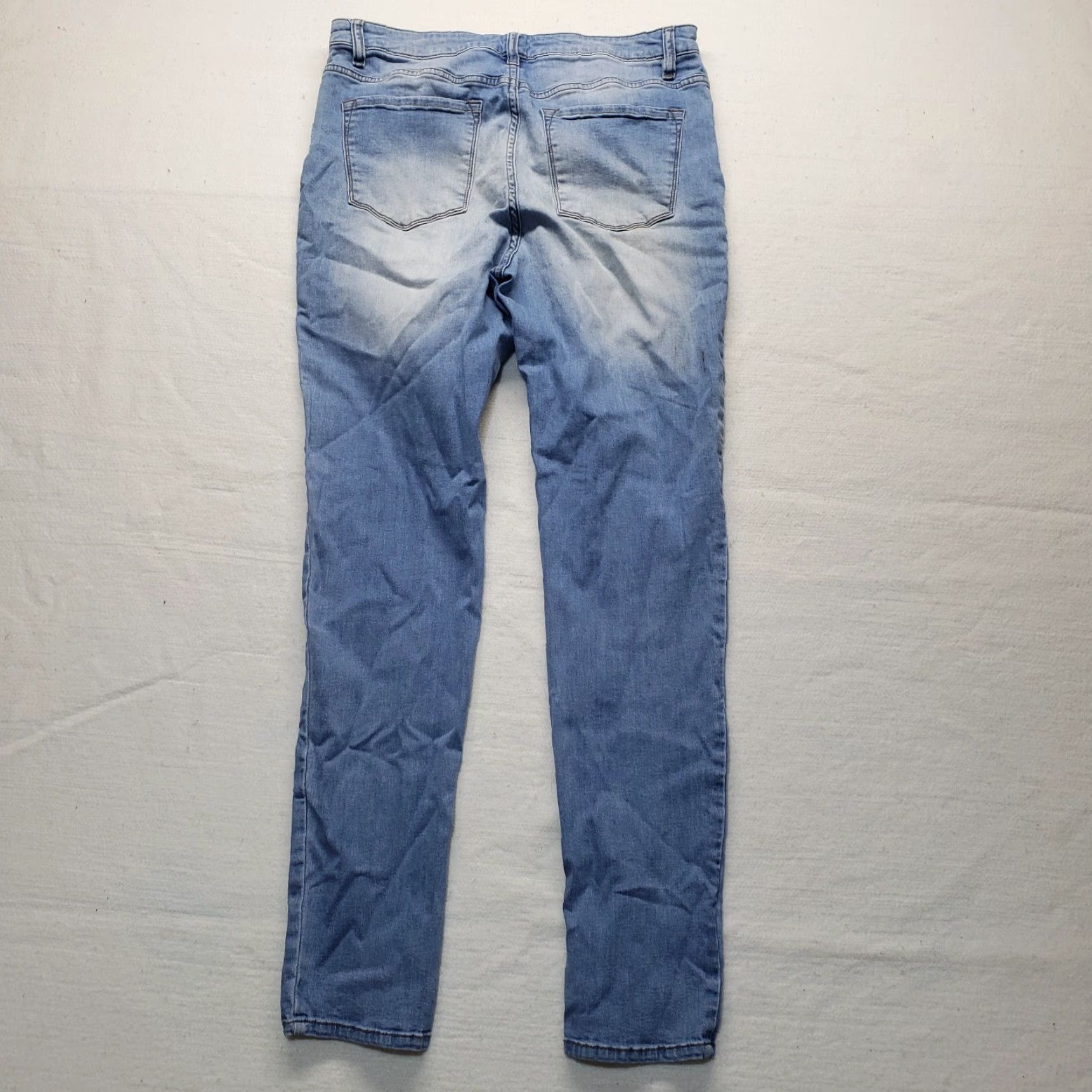 Denime Simply Noelle Jeans Skinny Pants Adult Women's Size 12 Blue Denim Stretch Regular Size 34" / US 12 / IT 48 - 8 Thumbnail