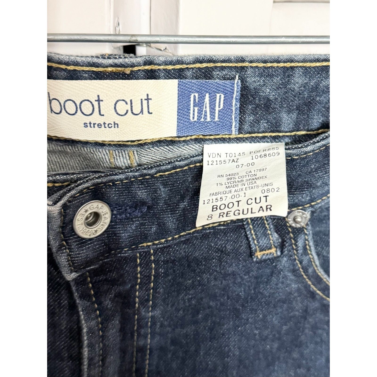 Gap Gap boot cut stretch denim jean size 8 Size 30" / US 8 / IT 44 - 5 Thumbnail