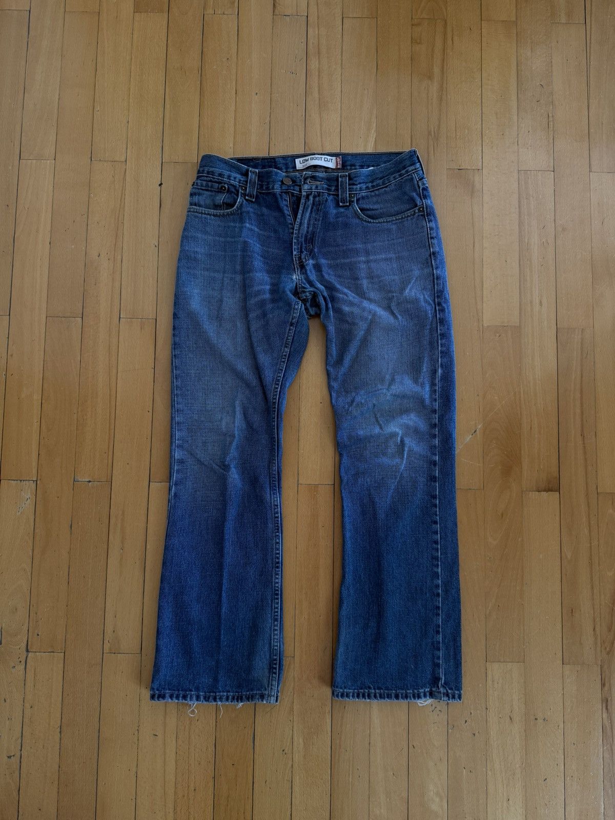 Levi's LEVI’S LOW BOOTCUT 527 JEANS Size US 31 - 1 Thumbnail