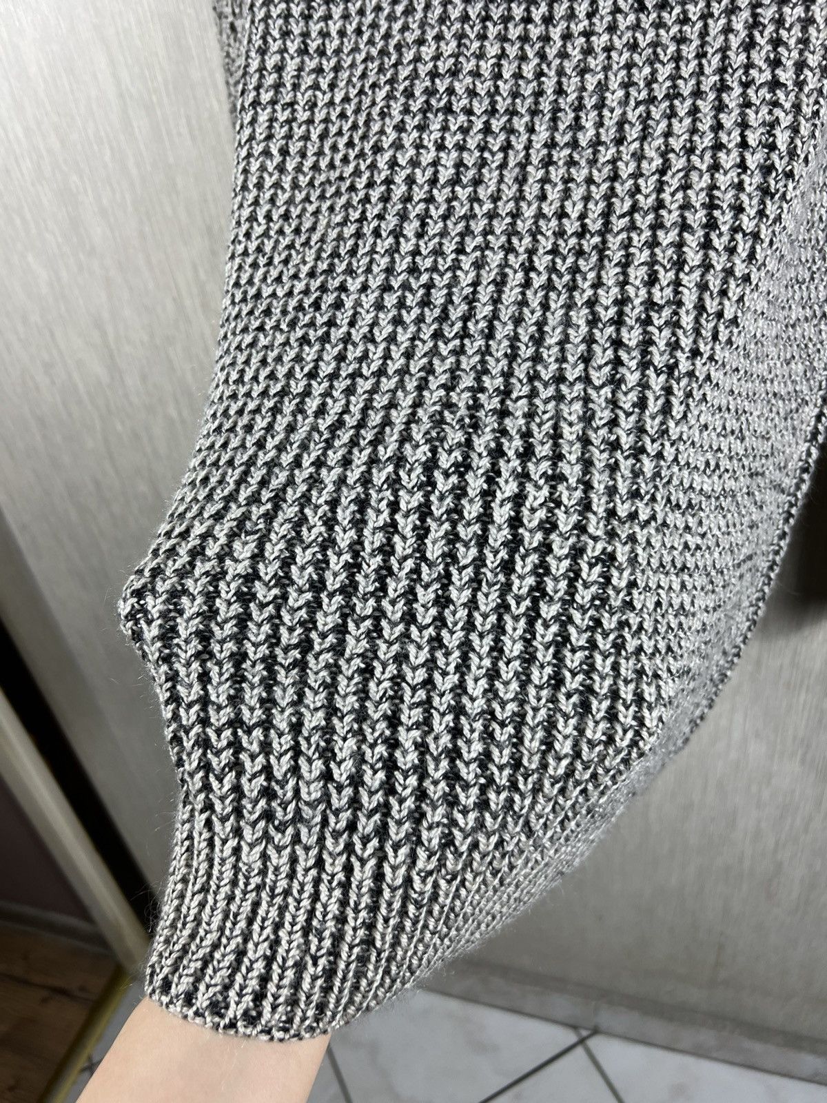 Ermenegildo Zegna Ermenegildo Zegna wool mohair heavy knitted sweater luxury Size US XL / EU 56 / 4 - 25 Thumbnail