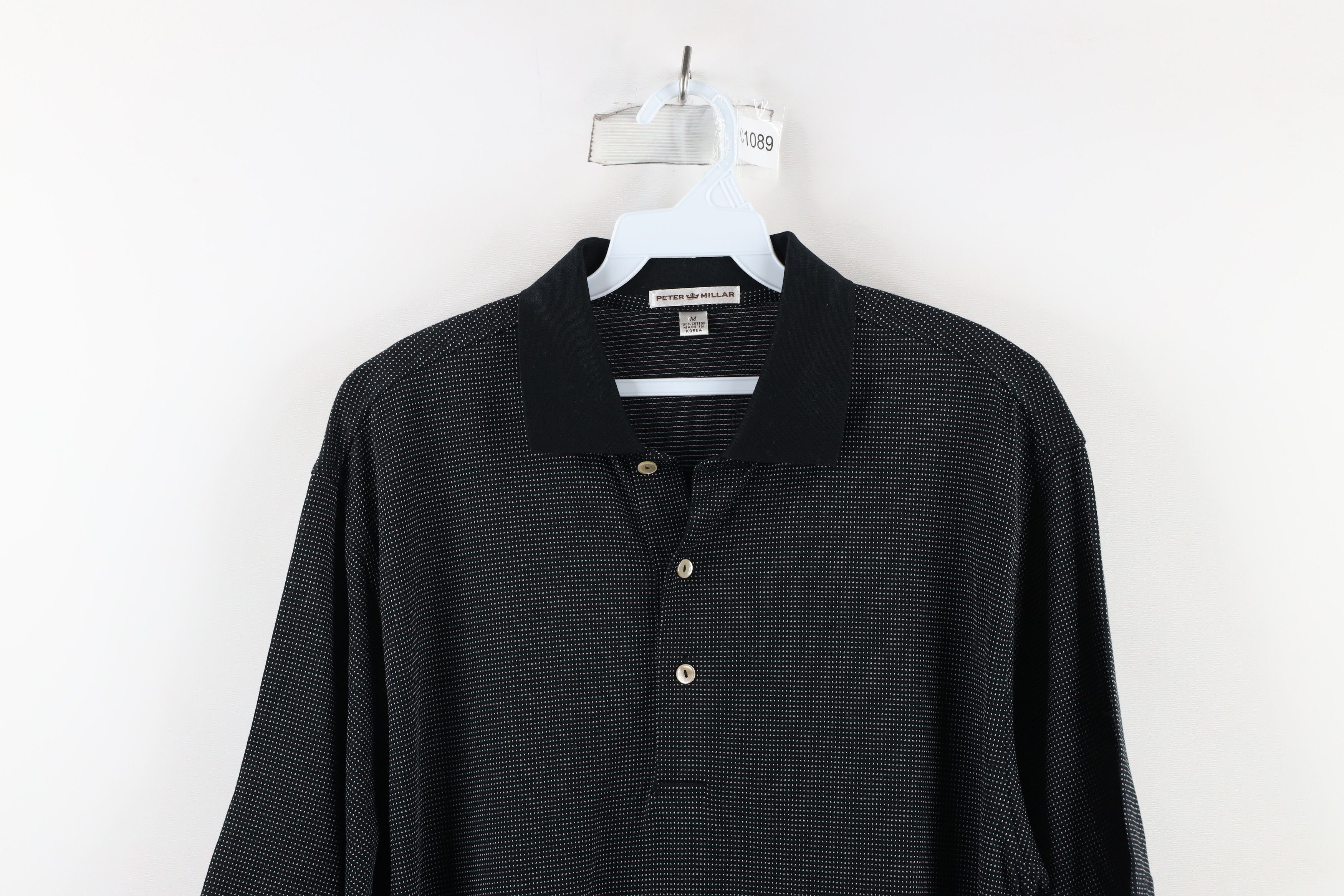 Peter Millar × Vintage Peter Millar Knit Short Sleeve Collared Golf Polo Shirt Size US M / EU 48-50 / 2 - 2 Thumbnail