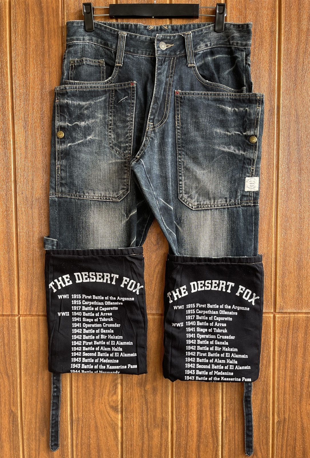 Rare‼️Vtg’90s🔥PPFM🔥DESERTFOX SANFORIZED UNION MADE JEANS