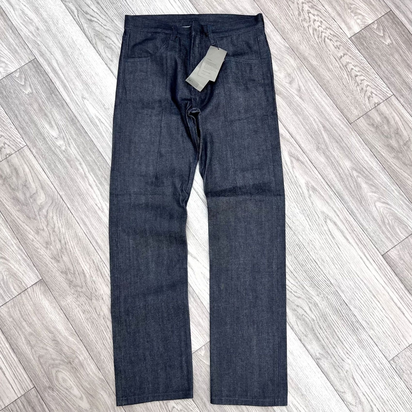 Roland Mouret Roland Mouret Jeans Denim Navy Men 33 Selvedge Regular 33 Navy Jeans Mens Size US 33 - 3 Thumbnail
