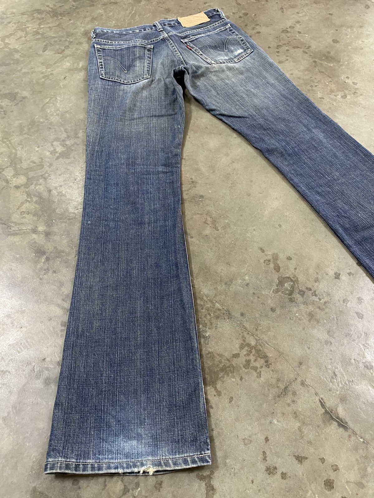 Levi's Flare Jeans Levis 517-03 Boot Cut Denim @304 Size US 28 / EU 44 - 2 Thumbnail
