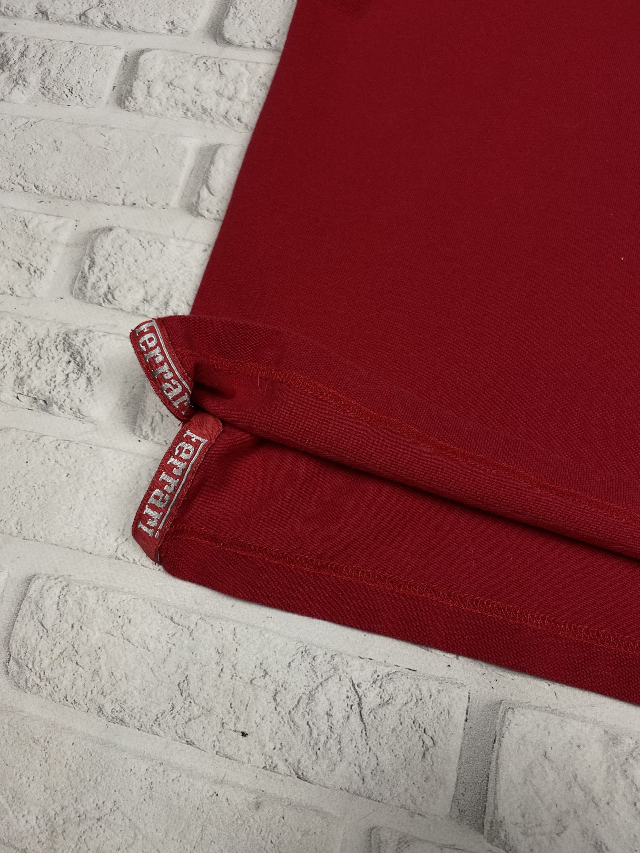 Ferrari VTG Ferrari Official Red Polo Embroidered Shirt Men's L 90’s Size US L / EU 52-54 / 3 - 5 Thumbnail