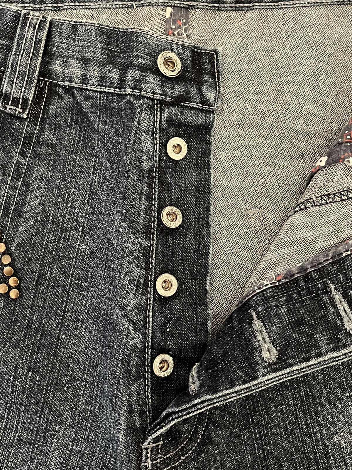 Antik Denim Rare Vintage Antik Denim Embroidered Jeans Size US 40 / EU 56 - 14 Thumbnail