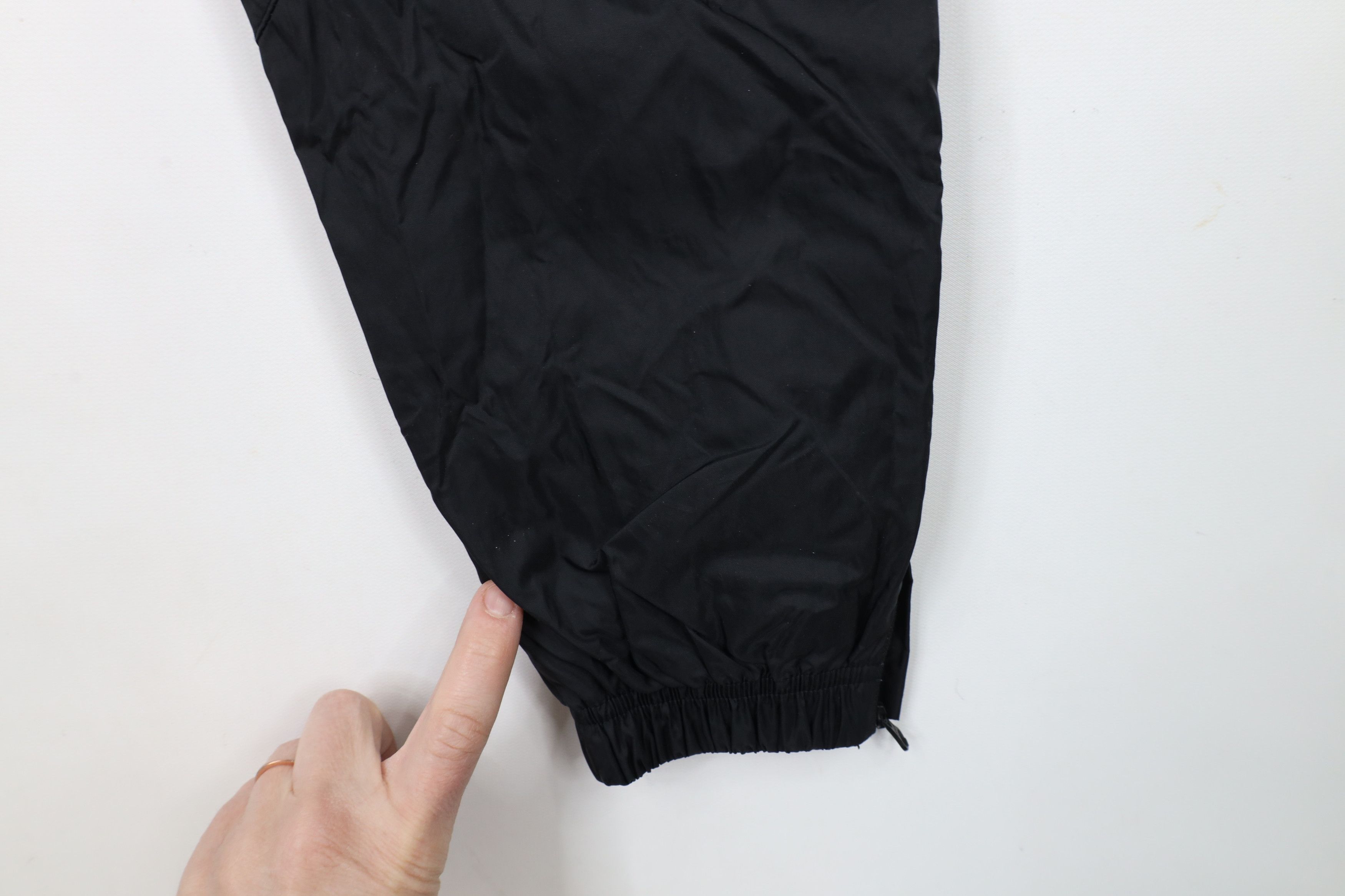 Nike × Vintage Nike Sportswear Lined Windrunner Cuffed Jogger Pants Black Size US 32 / EU 48 - 14 Thumbnail