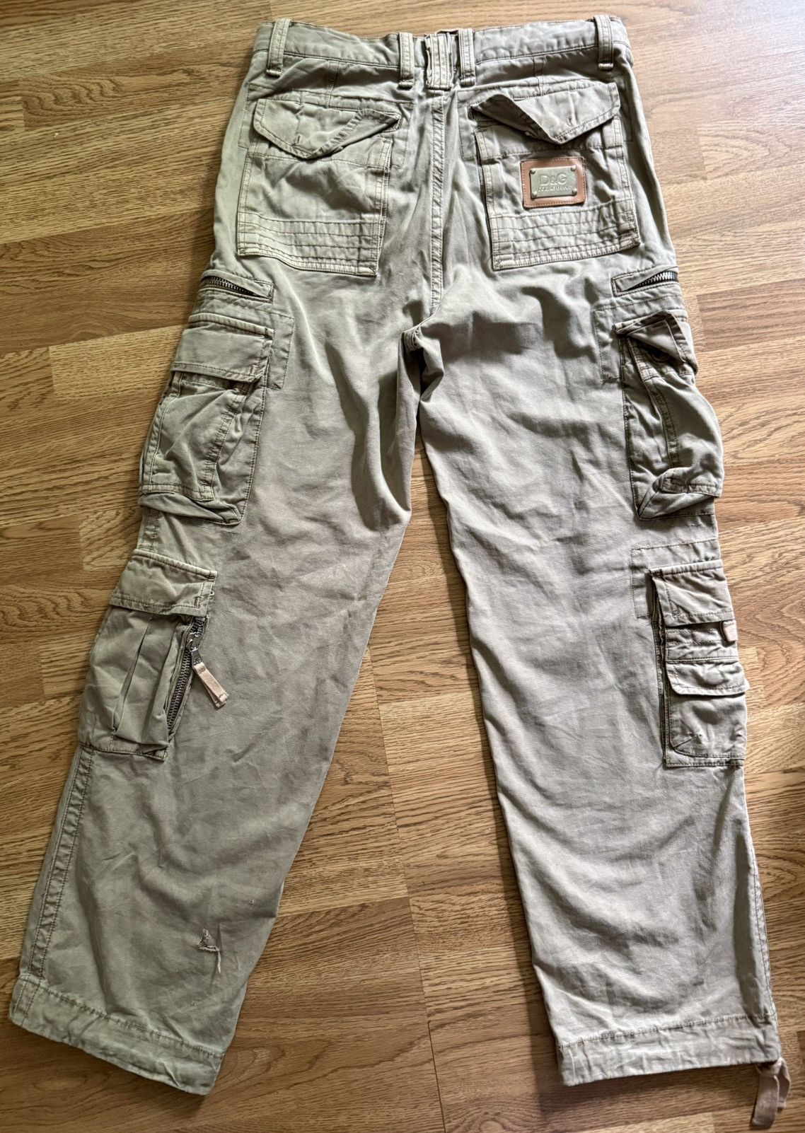 Dolce & Gabbana Archive 2003 D&G Dolce & Gabbana 18 Pocket Cargo Pants Rare Size US 32 / EU 48 - 7 Thumbnail