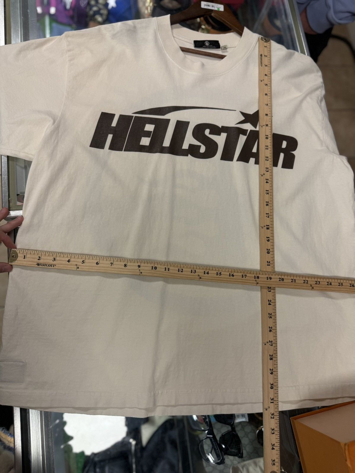 HELLSTAR Hellstar “Brown Gel Logo” Tee Shirt Size XXL (NEW) Authentic Size US XXL / EU 58 / 5 - 12 Thumbnail