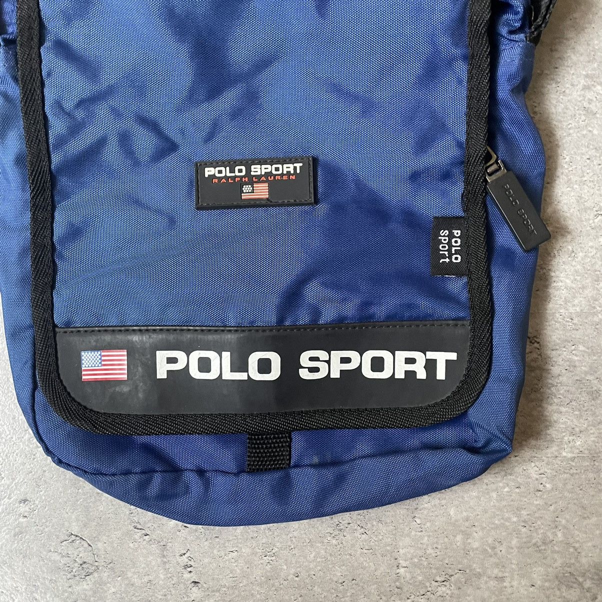 Polo Ralph Lauren × Ralph Lauren × Ralph Lauren Sport Vintage Polo Ralph Lauren Sport Nylon Shoulder/Massanger Bag Size ONE SIZE - 2 Thumbnail