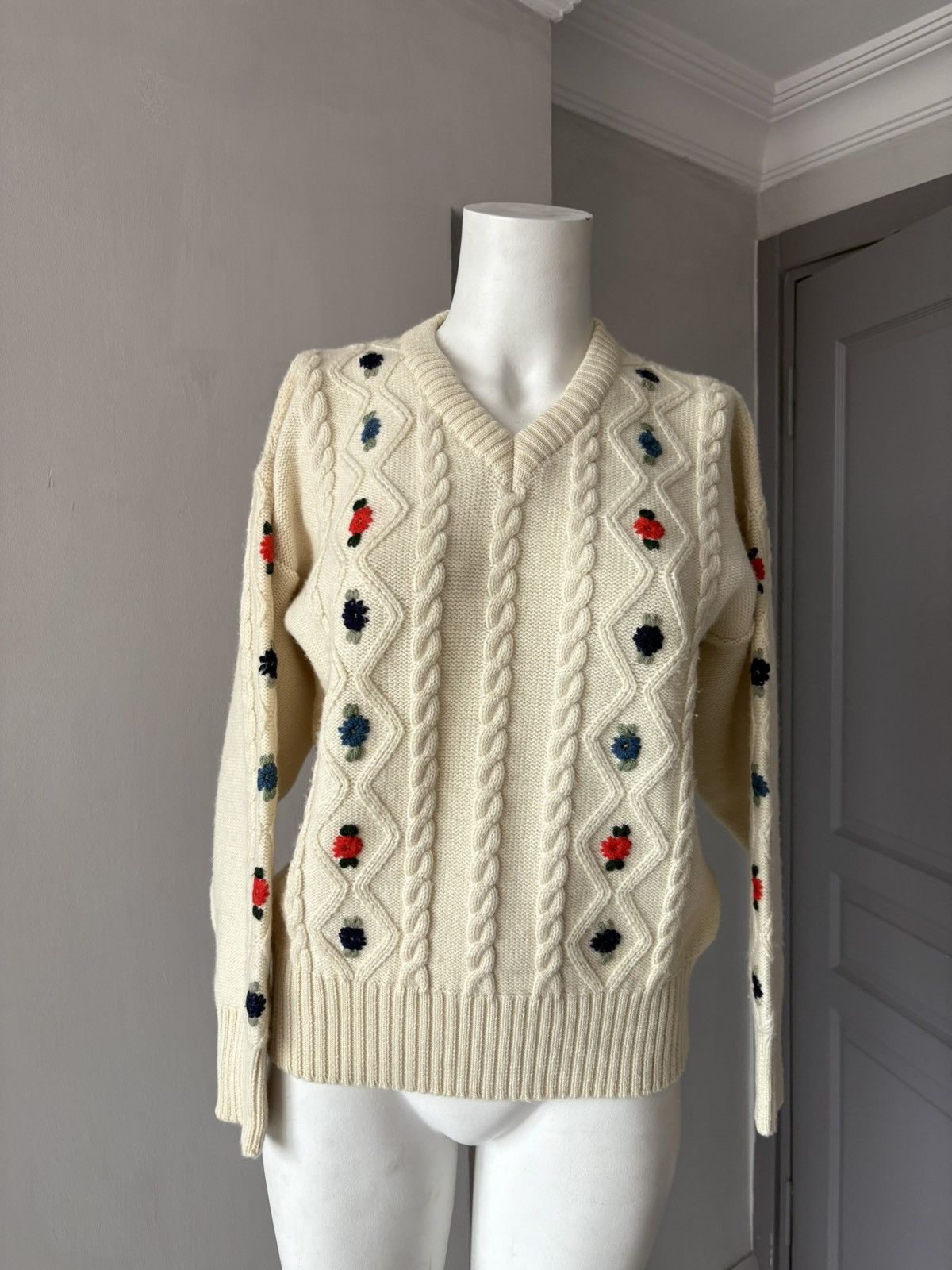 Vintage Vintage wool jumper Size S / US 4 / IT 40 - 2 Thumbnail