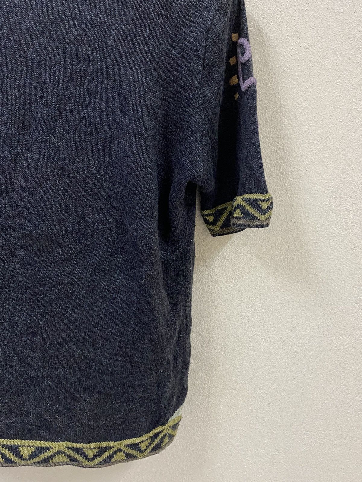 Japanese Brand × Vintage Vtg Knitwear 3D Logo Size M / US 6-8 / IT 42-44 - 10 Thumbnail