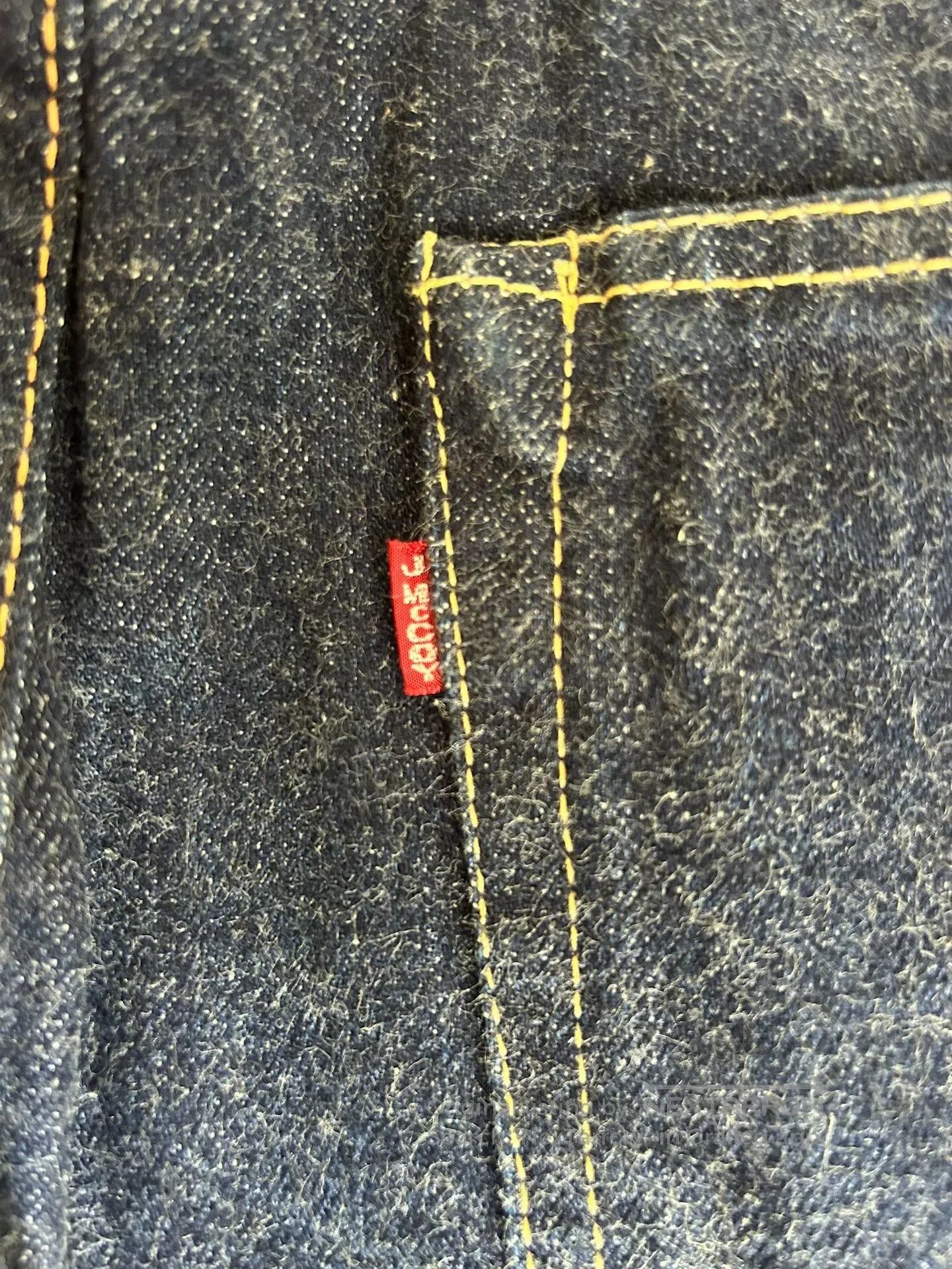 The Real McCoy's Joe McCoy Denim Jeans Vintage Red Label. Size US 29 - 4 Thumbnail