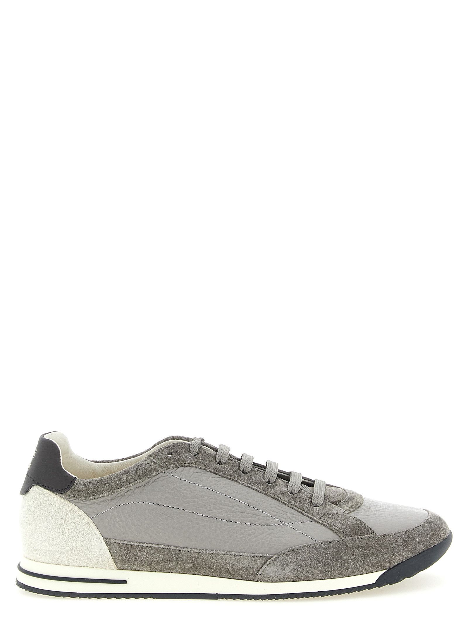 Brunello Cucinelli Deer And Suede Sneakers Size US 10 / EU 43 - 1 Thumbnail