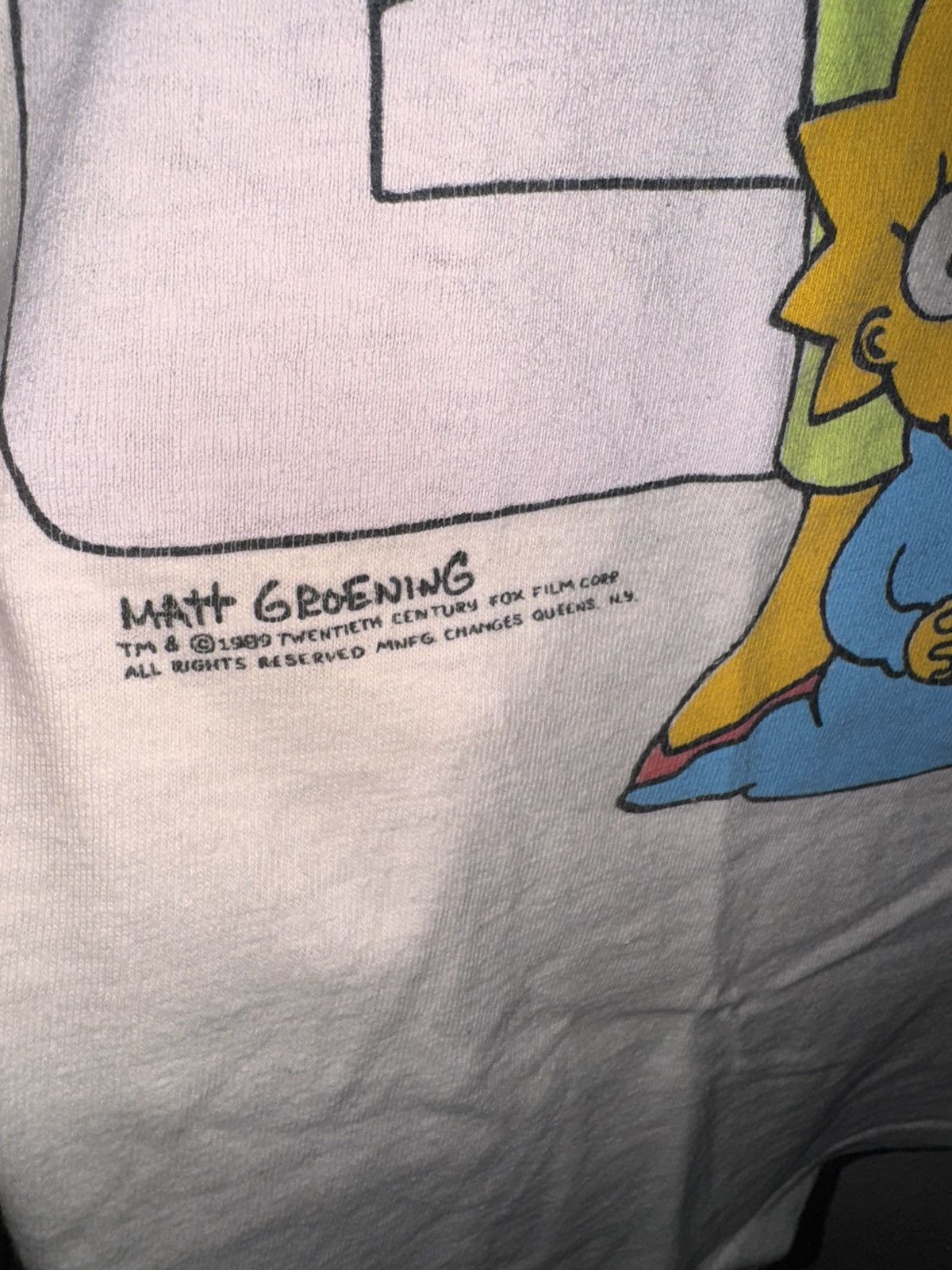 The Simpsons 1989 The Simpsons family tee Size US L / EU 52-54 / 3 - 2 Thumbnail