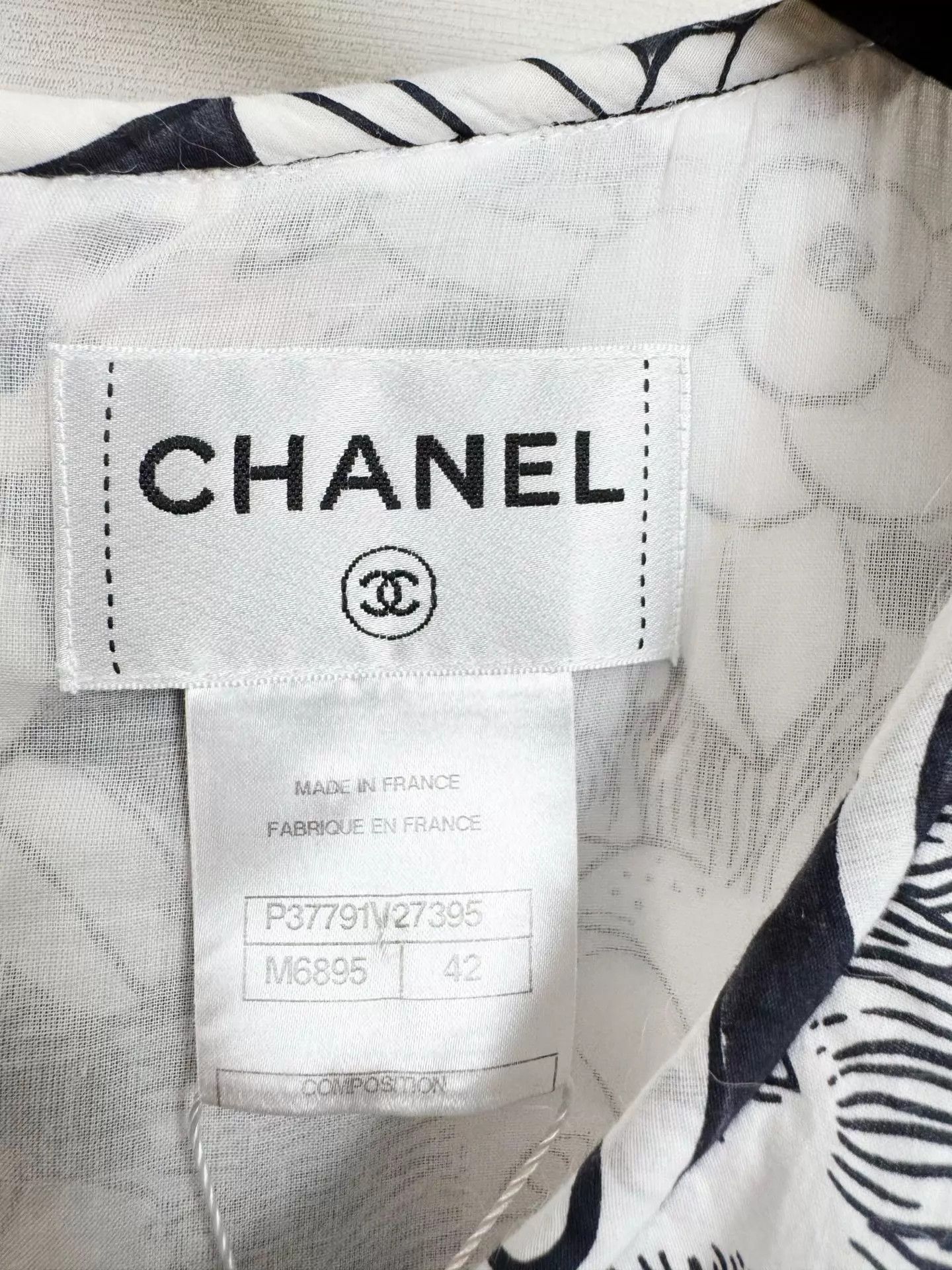 Chanel Chanel Women's Camellia Dress 42 worn 2x Authentic Size M / US 6-8 / IT 42-44 - 2 Thumbnail