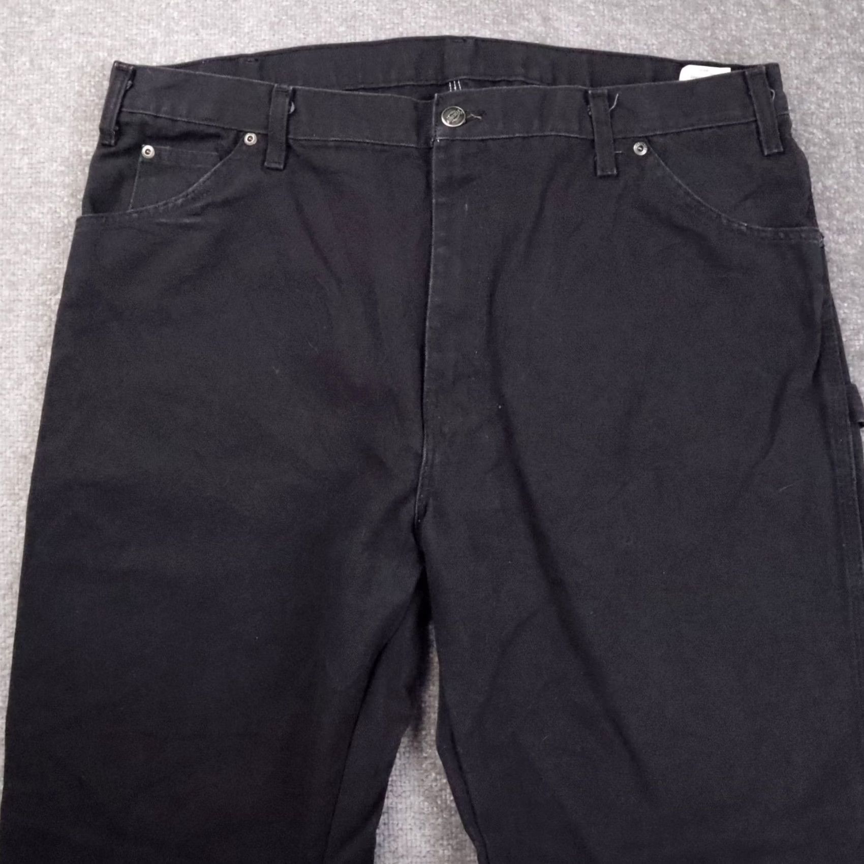 Dickies Dickies Black 40x30 Mens Carpenter Pants Size US 40 / EU 56 - 4 Thumbnail