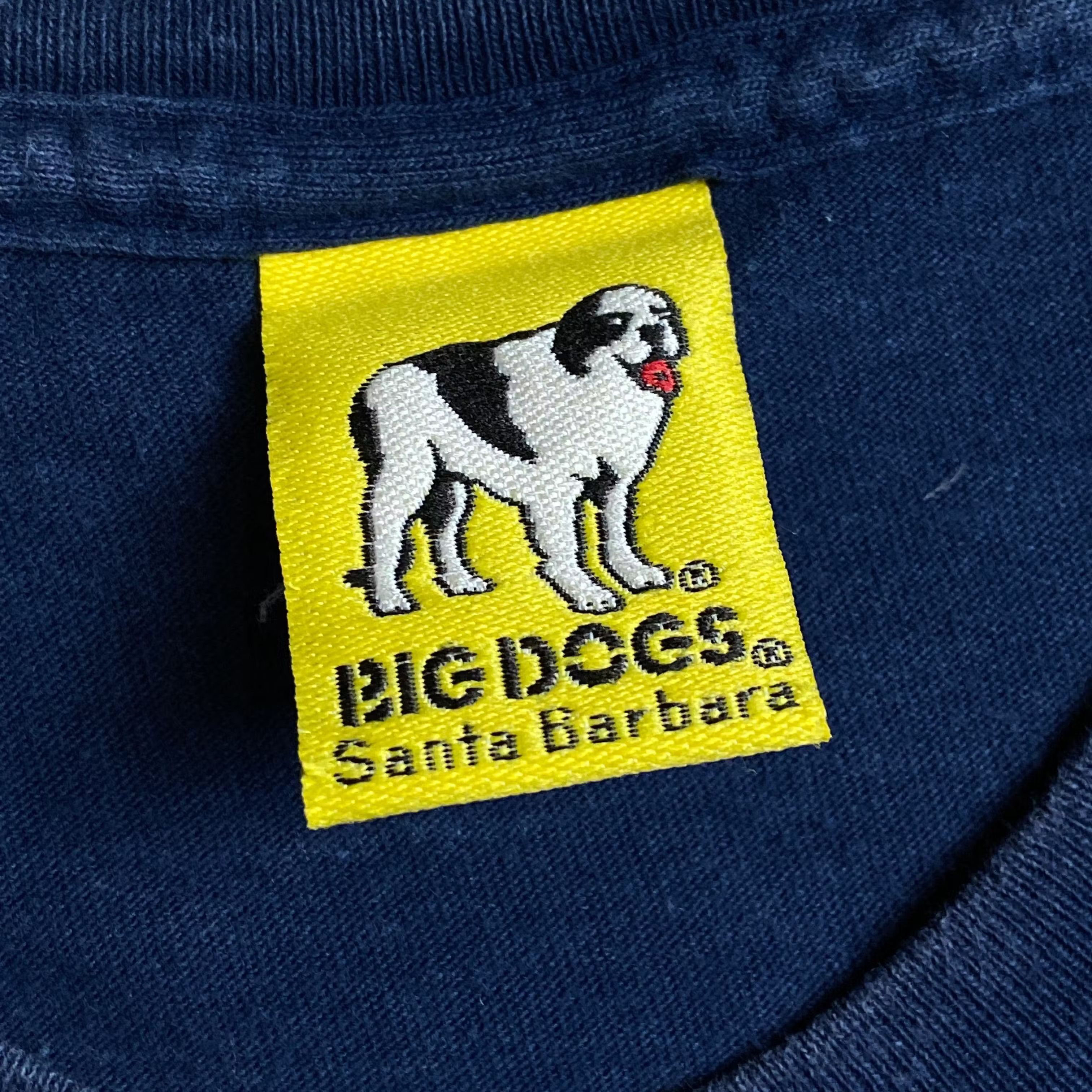 Vintage Mens Vintage T Shirt Big Dogs Santa Barbara Size XL Size US XL / EU 56 / 4 - 4 Thumbnail