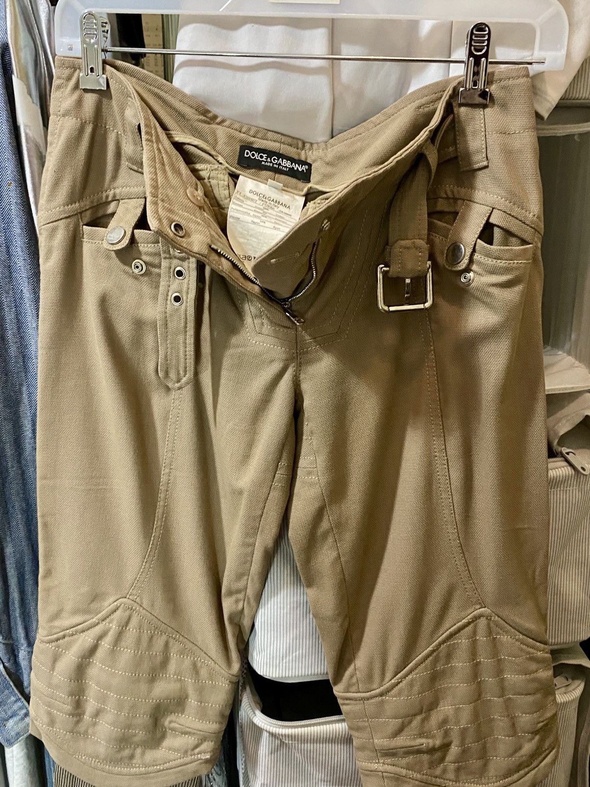 Dolce & Gabbana Dolce & Gabbana brown Capri trousers Size 25" / US 0 / IT 36 - 6 Thumbnail
