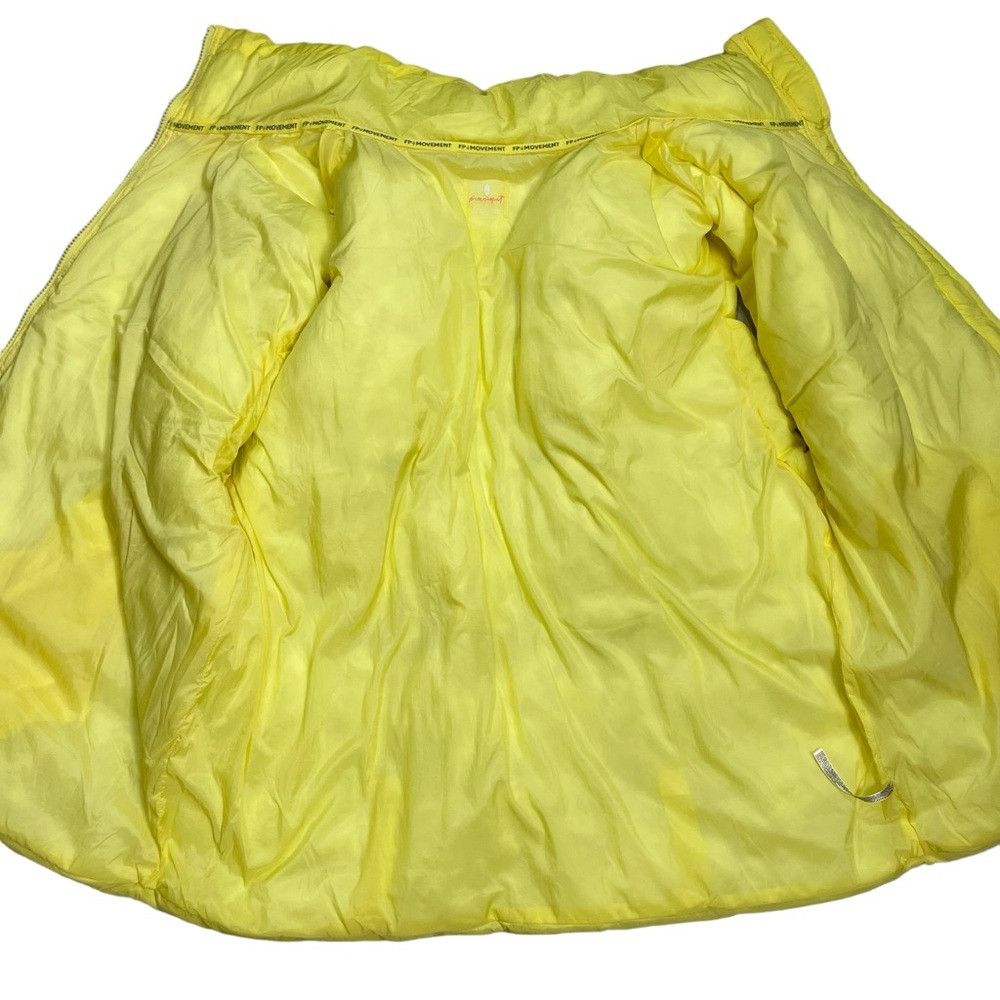 Free People NWT New $148 Free People In A Bubble Yellow Puffer Vest Siz Size M / US 6-8 / IT 42-44 - 6 Thumbnail