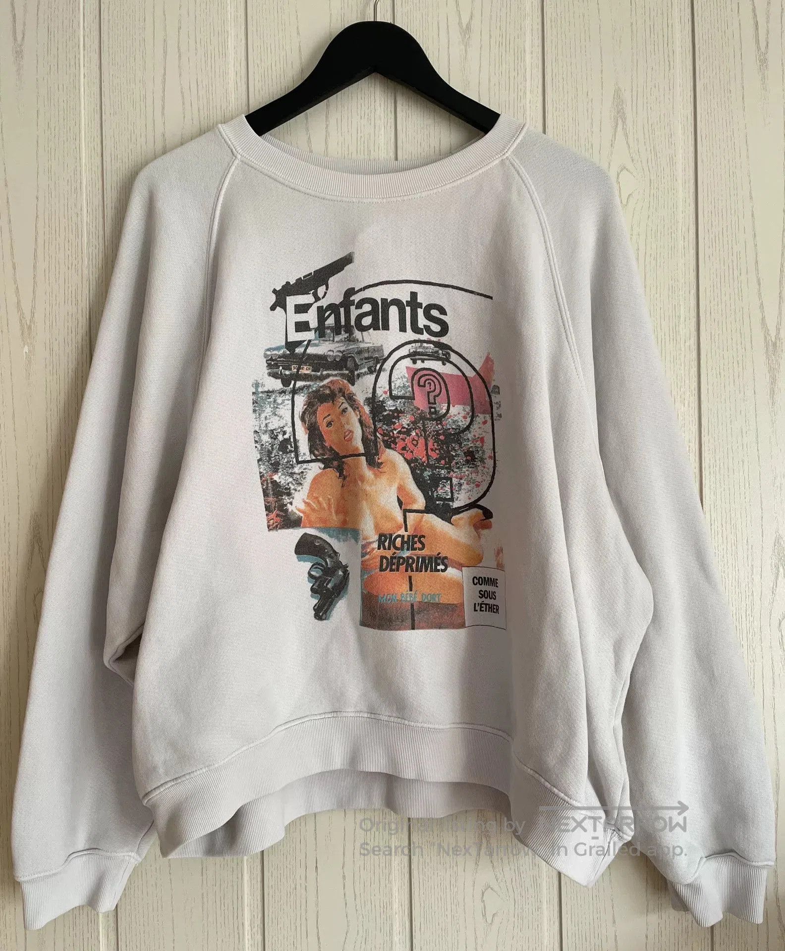 Enfants Riches Deprimes Enfants Riches Deprimes Thrilling Raglan Sweatshirt. Size US M / EU 48-50 / 2 - 1 Thumbnail