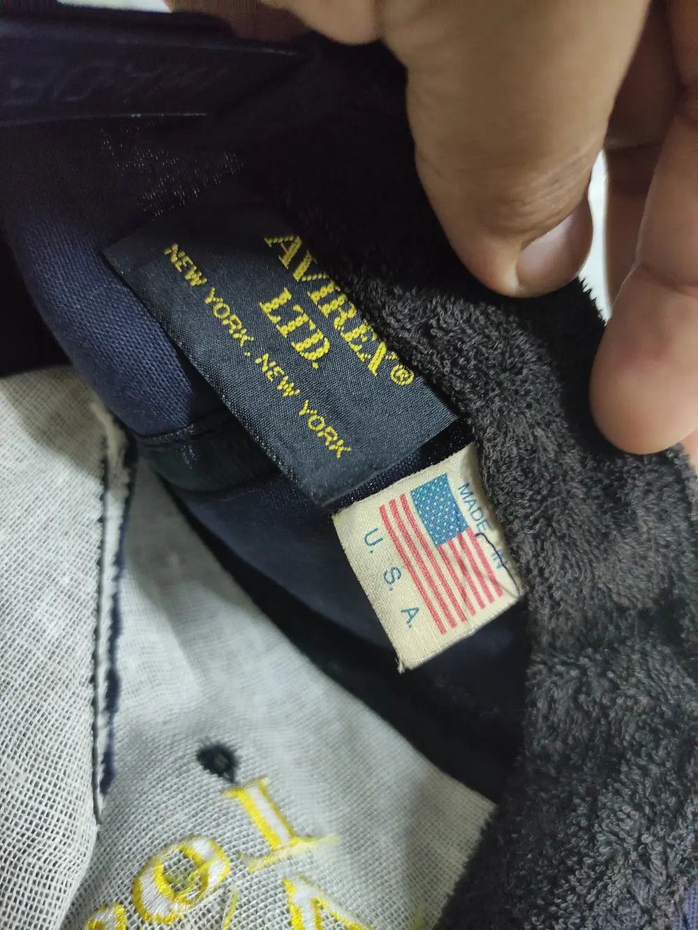 Avirex LOS ANGELES AVIREX VARSITY U.S.A VINTAGE CAP Size ONE SIZE - 13 Thumbnail
