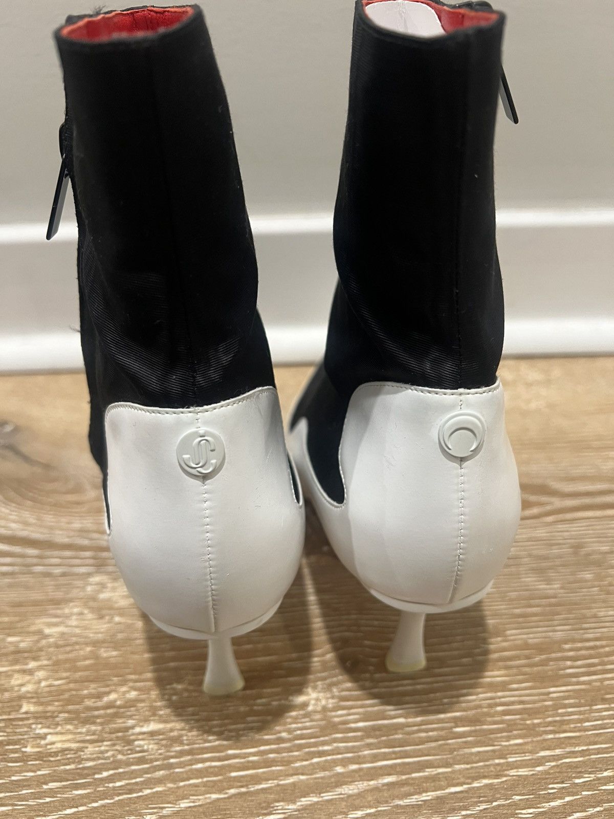 Jimmy Choo × Marine Serre Jimmy Choo x Marine Serre Ankle Boots Size US 7 / IT 37 - 7 Thumbnail