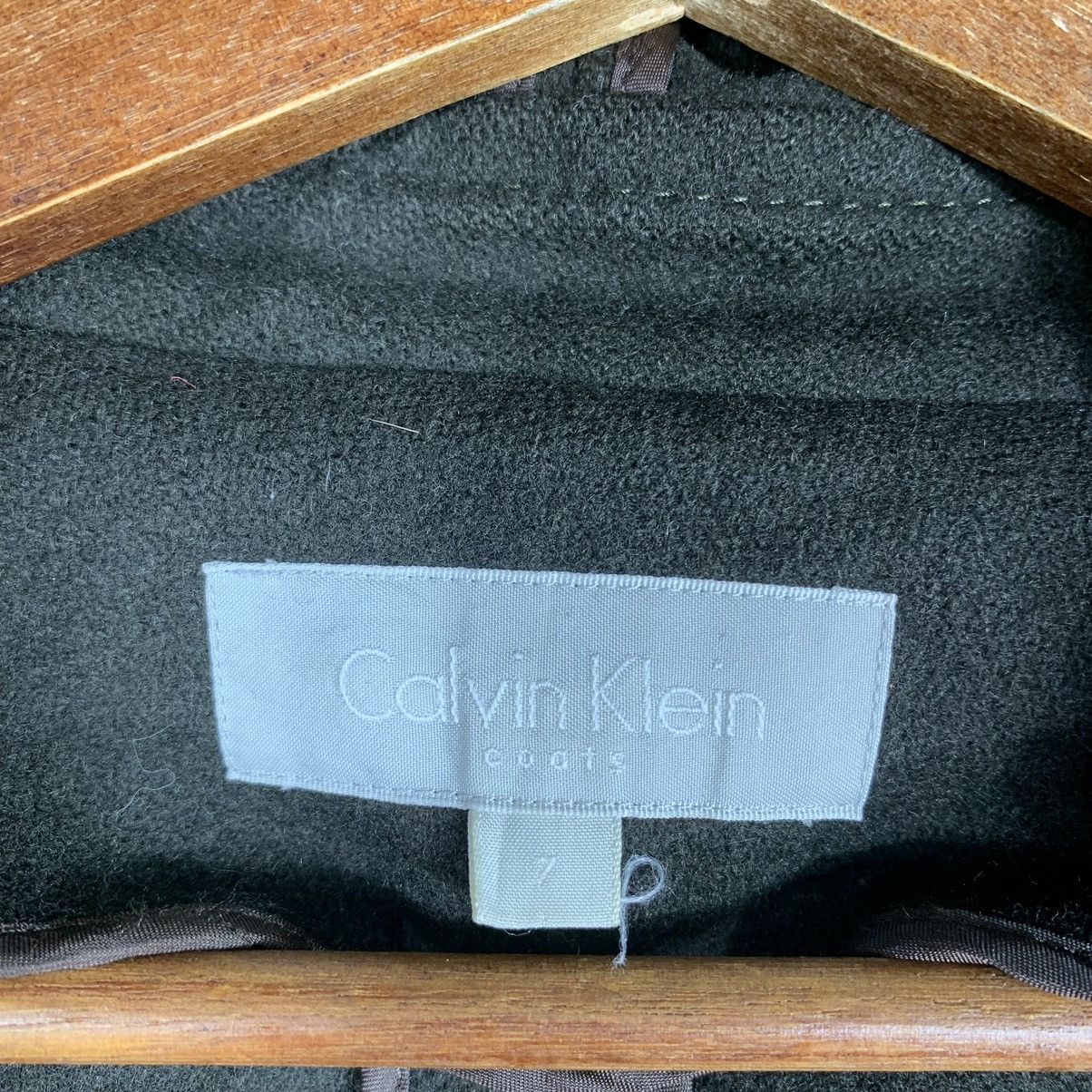 Calvin Klein Vintage Calvin Klein Coats Wool Jacket Hoodie Size US M / EU 48-50 / 2 - 7 Thumbnail