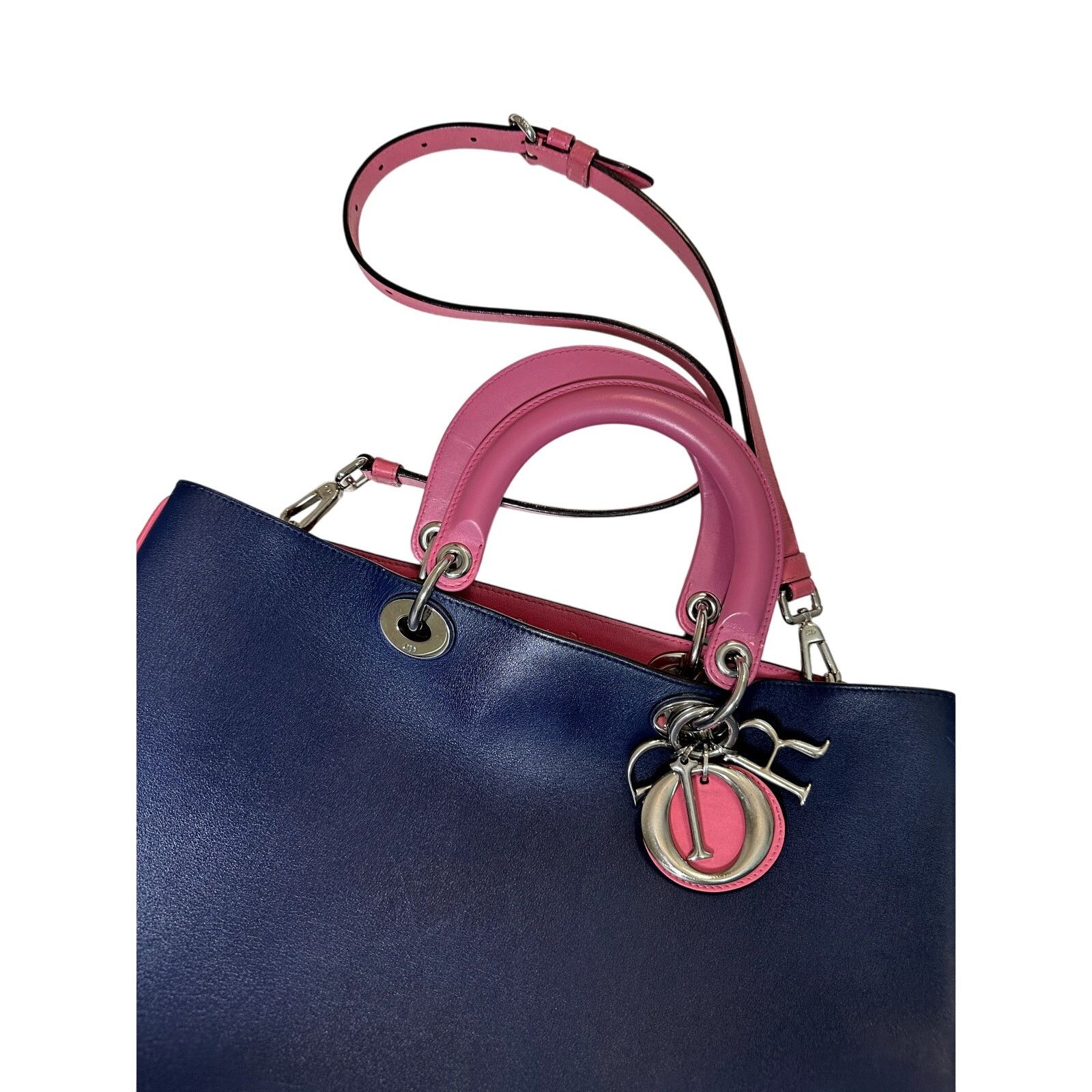Dior Dior Tri-color Calfskin Diorissimo Size ONE SIZE - 9 Thumbnail
